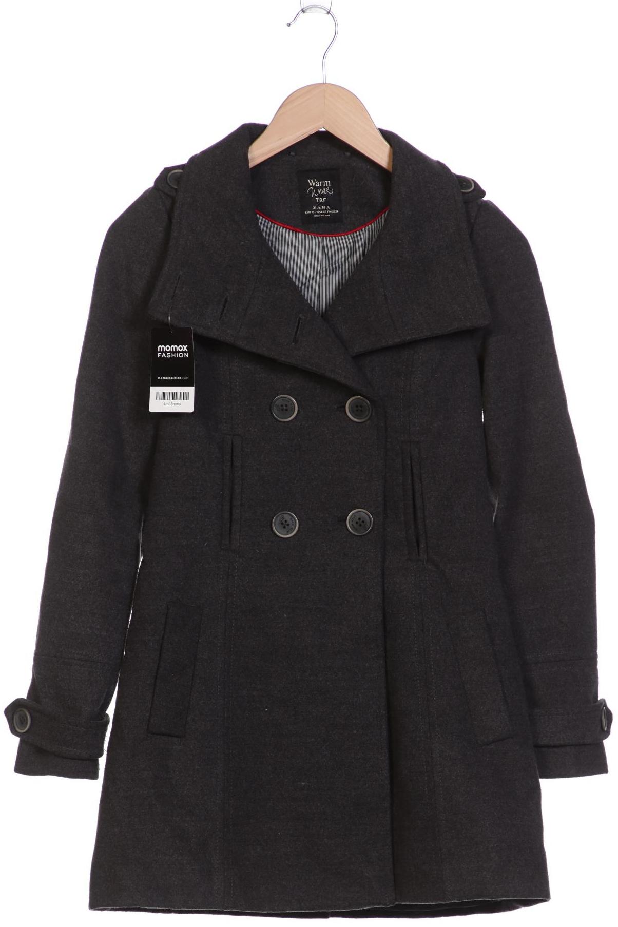 

ZARA Damen Mantel, grau