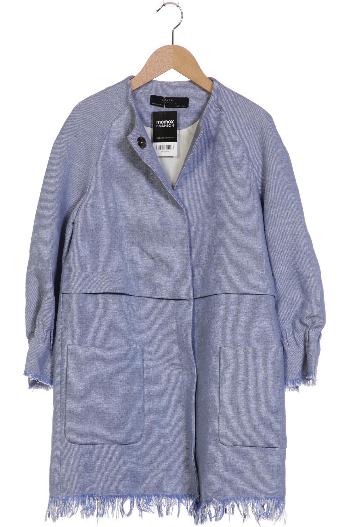

Zara Damen Mantel, hellblau, Gr. 34