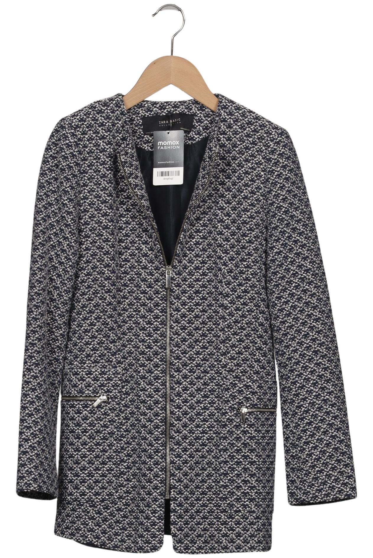 

Zara Damen Mantel, marineblau, Gr. 36