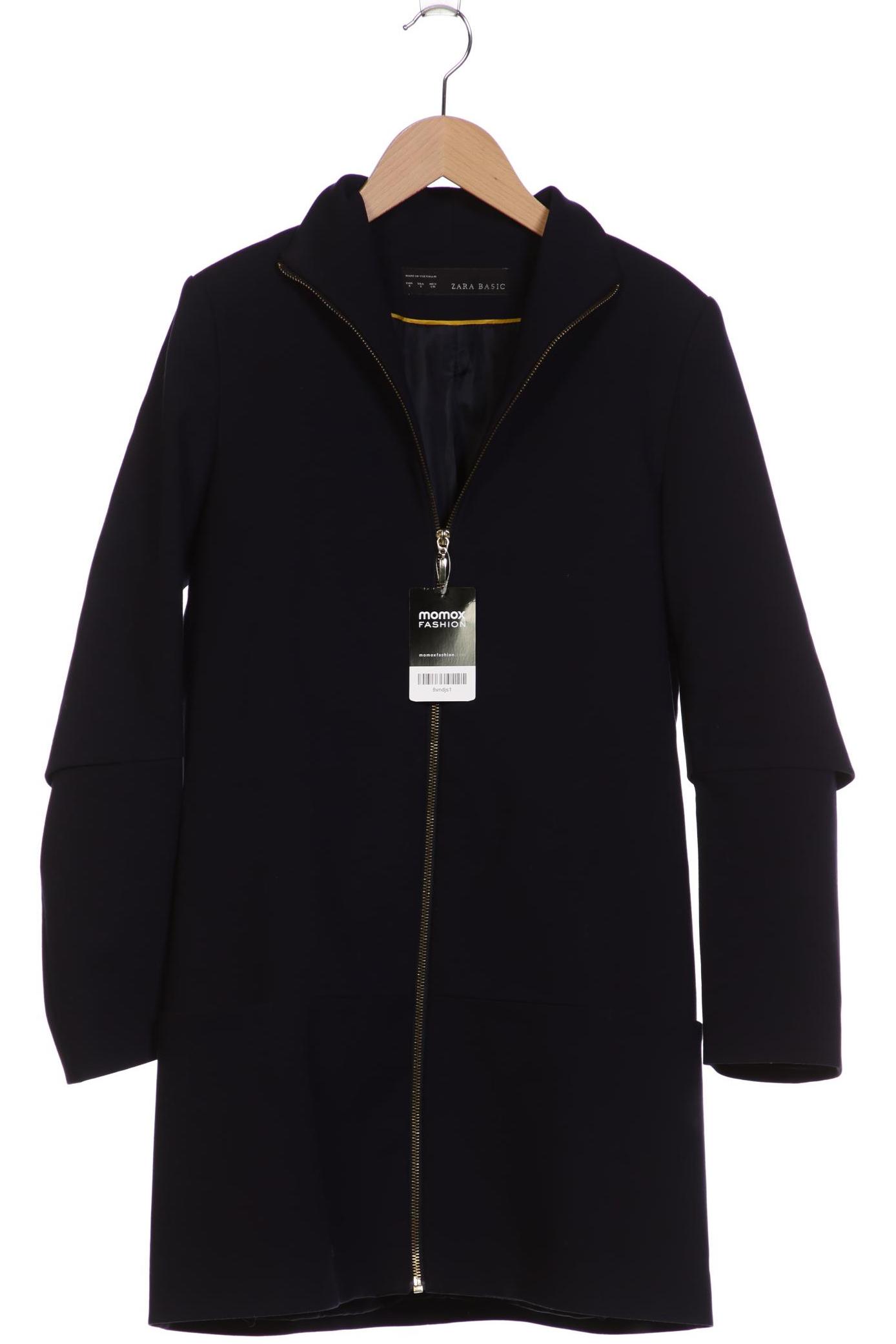 

Zara Damen Mantel, marineblau, Gr. 36
