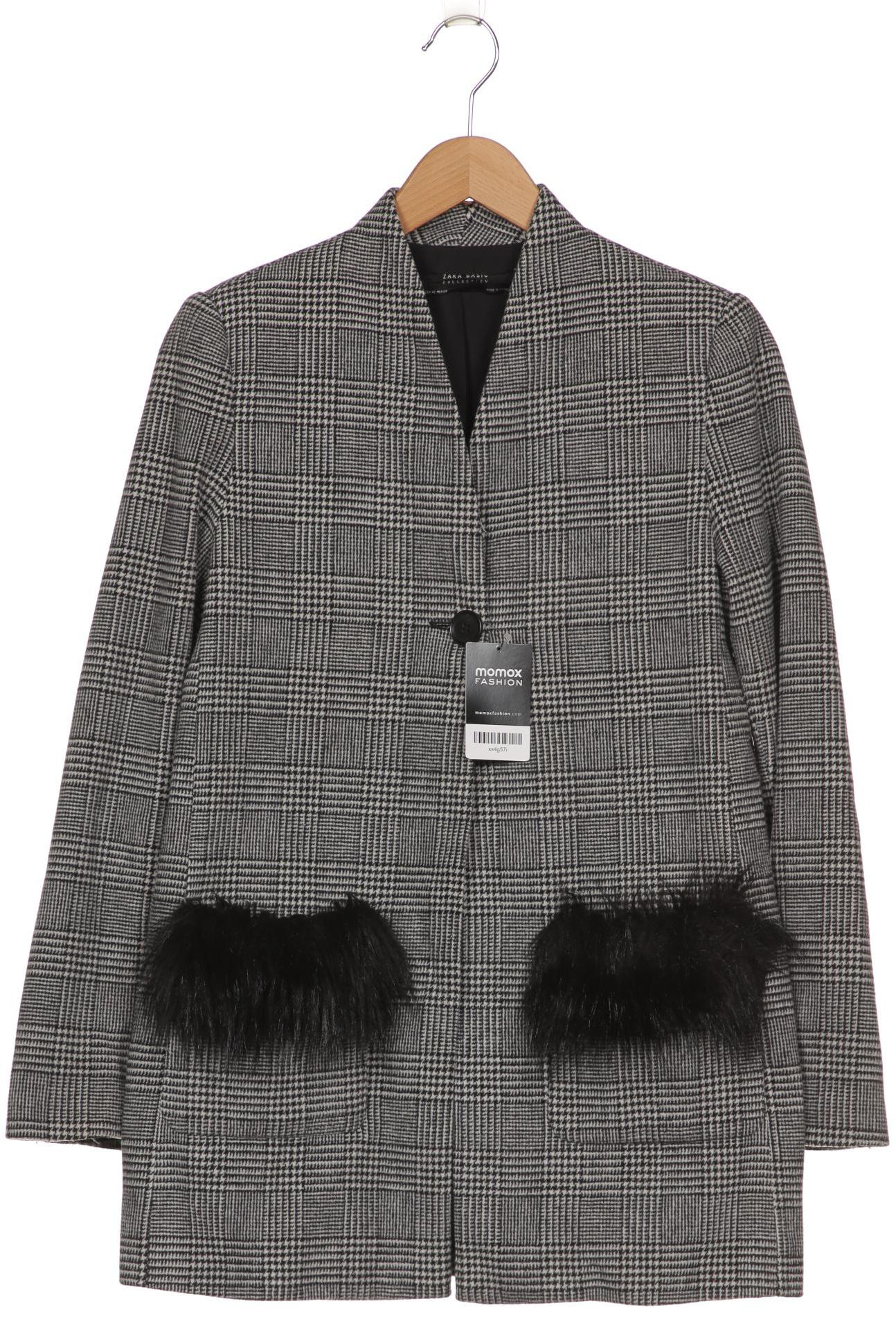 

ZARA Damen Mantel, grau