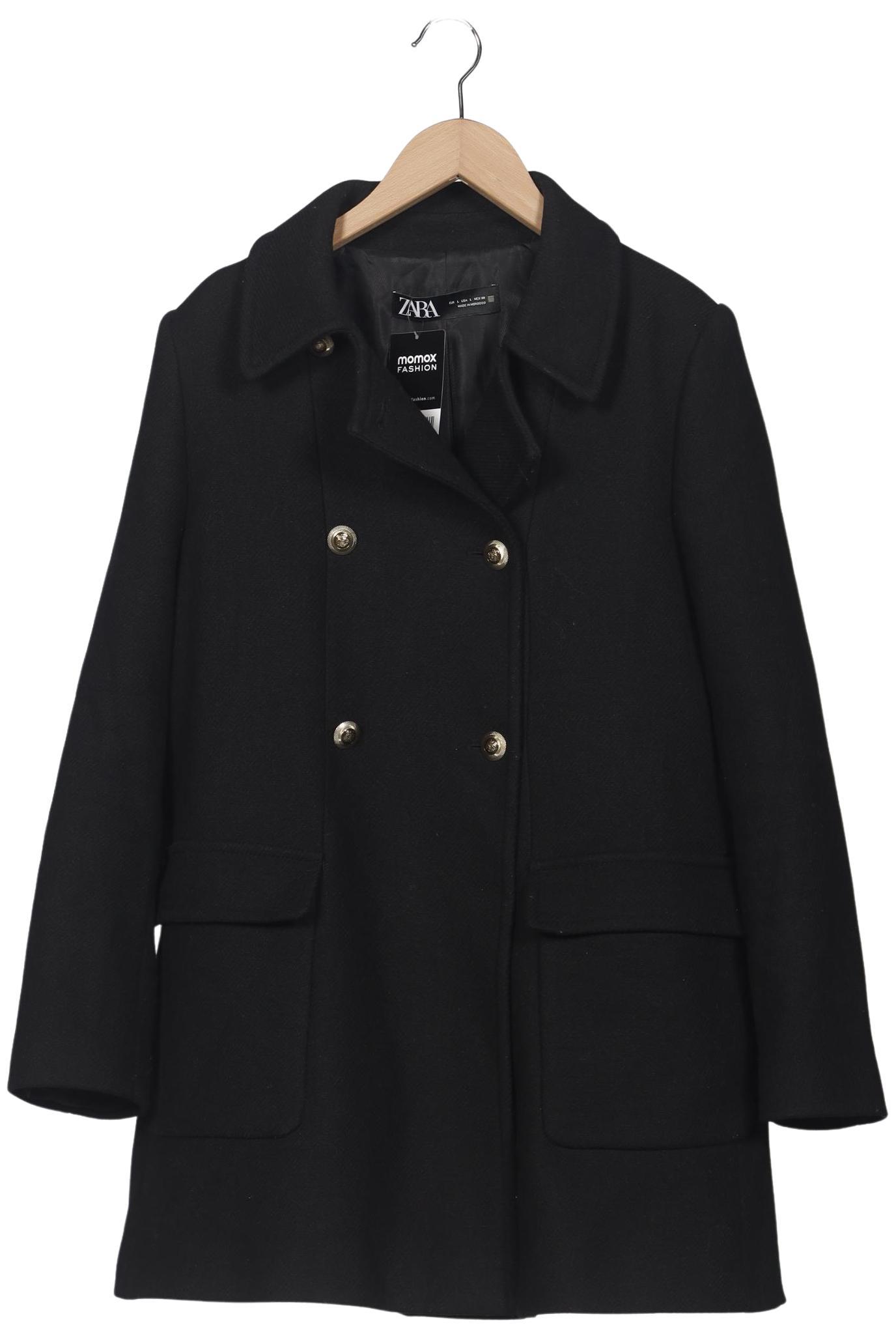 

Zara Damen Mantel, schwarz, Gr. 42