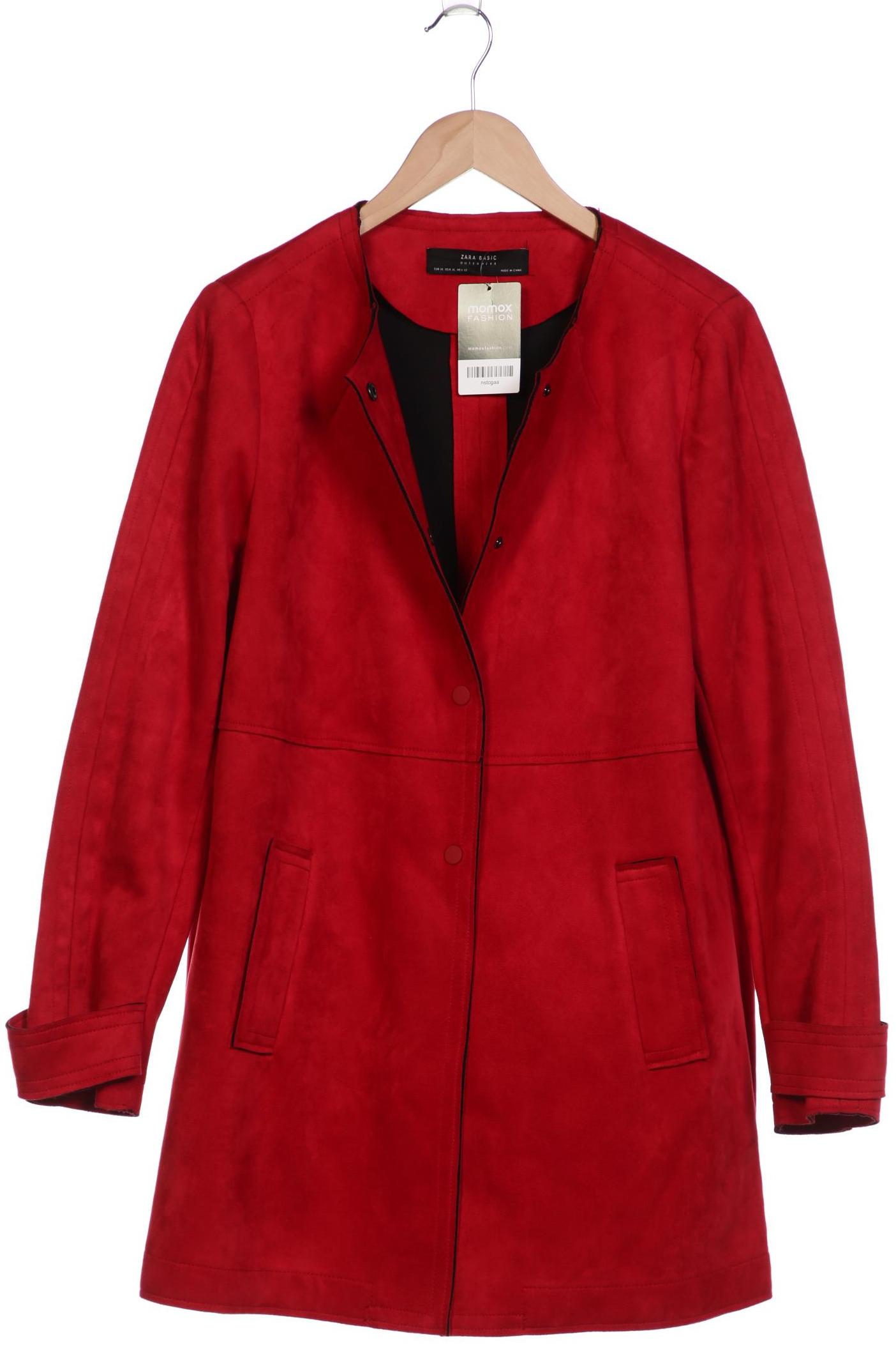 

Zara Damen Mantel, rot, Gr. 44