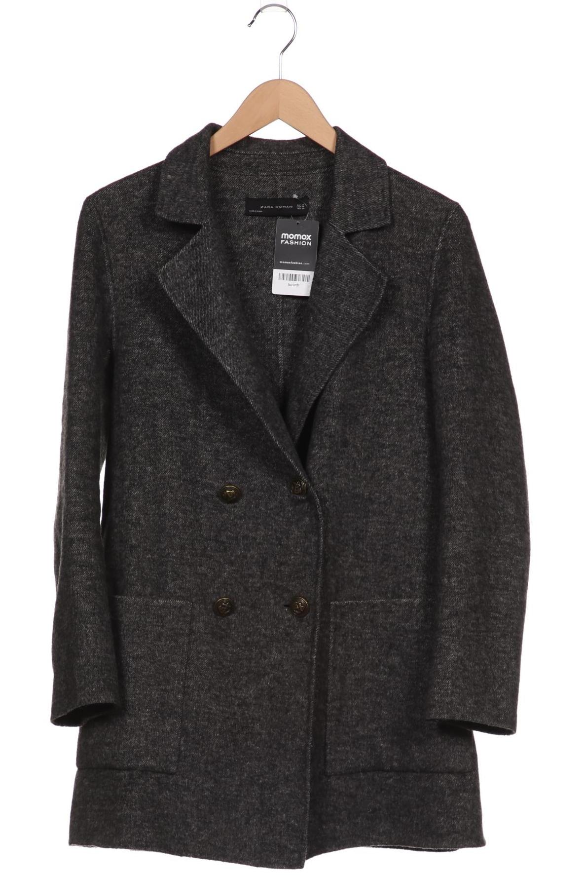 

ZARA Damen Mantel, grau