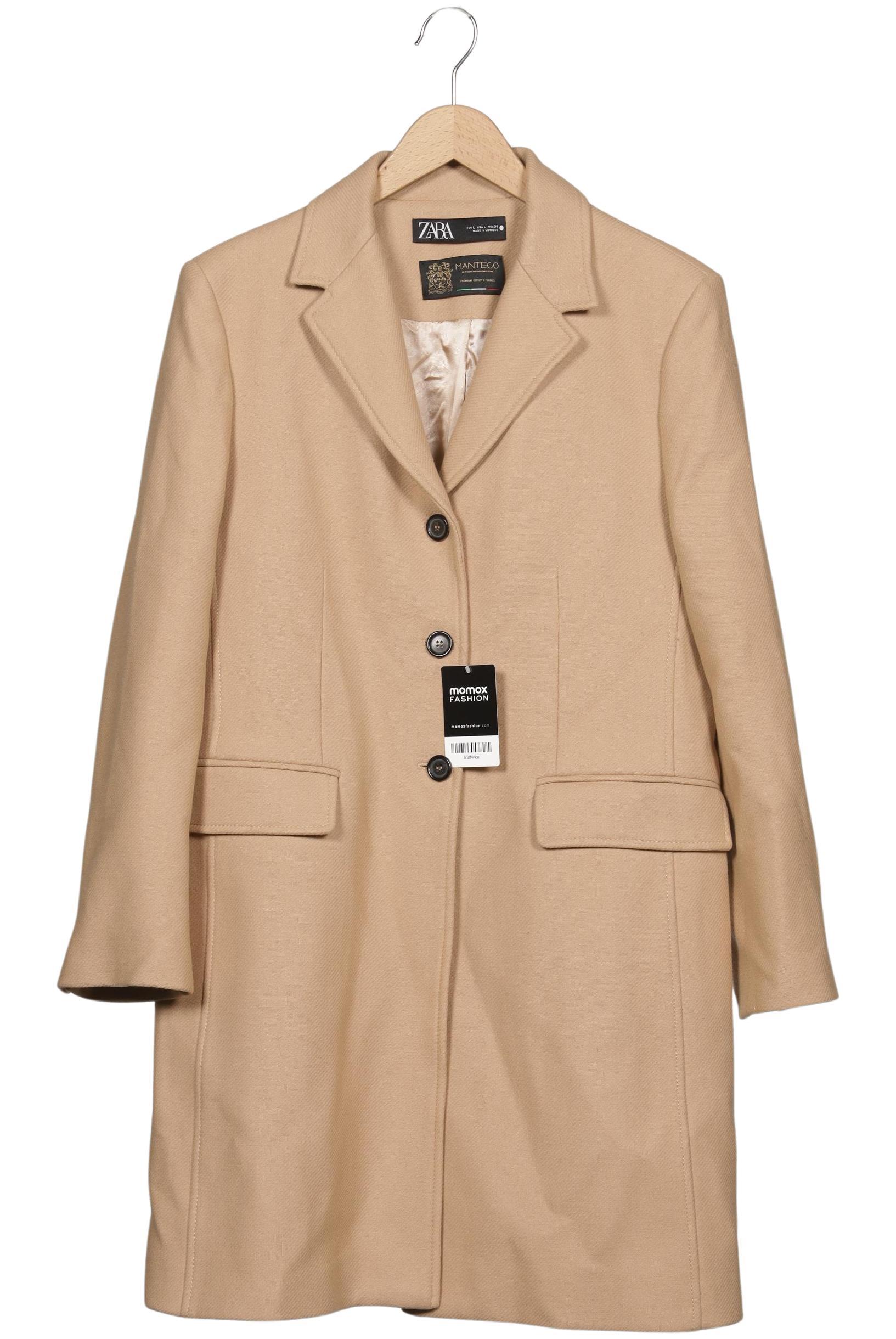 

Zara Damen Mantel, beige, Gr. 42