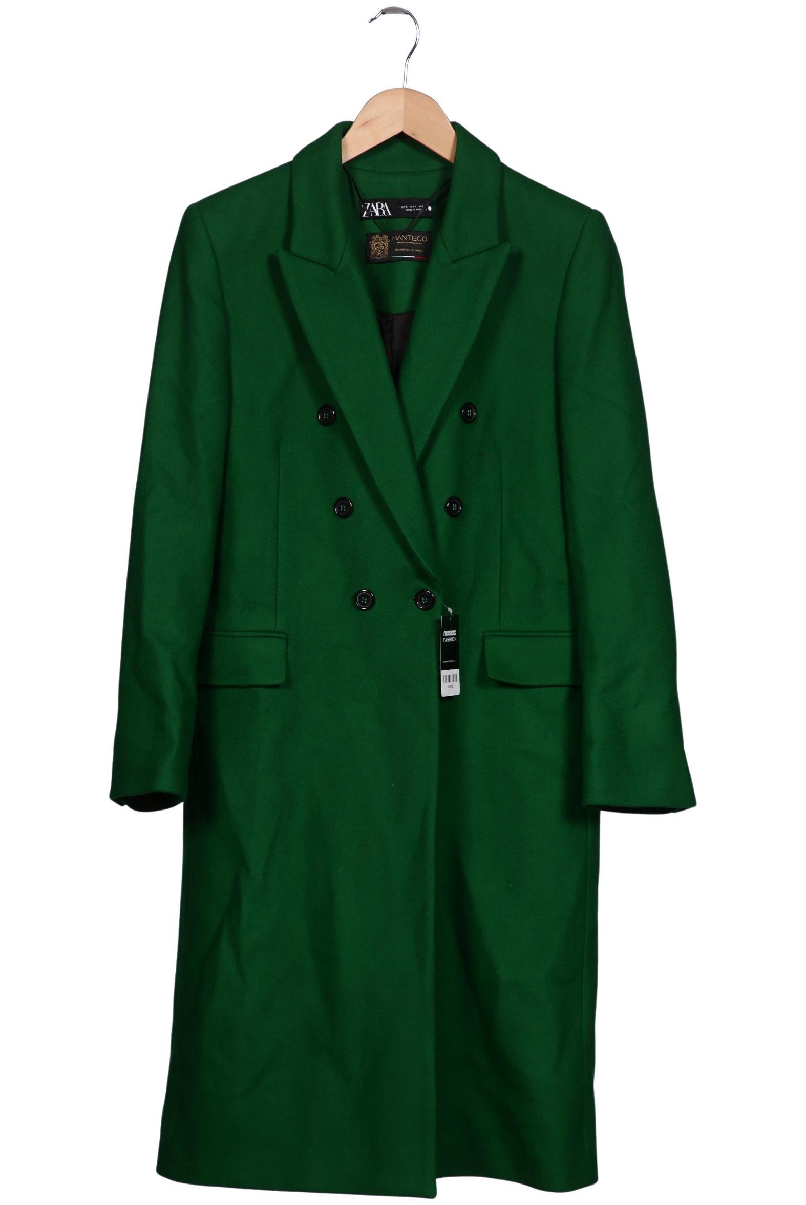 

Zara Damen Mantel, grün, Gr. 42