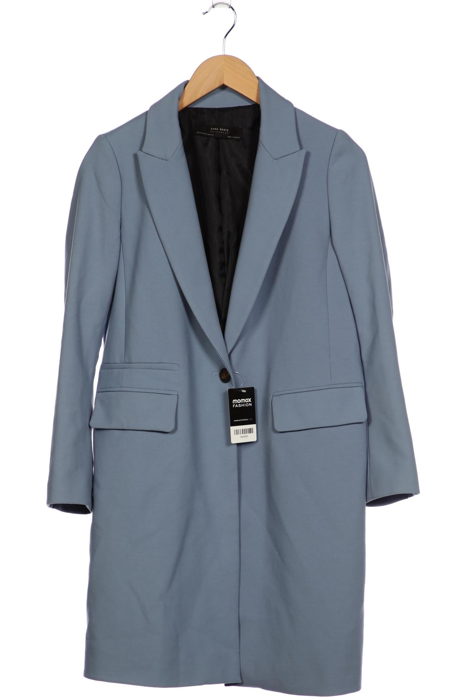 

Zara Damen Mantel, hellblau, Gr. 34