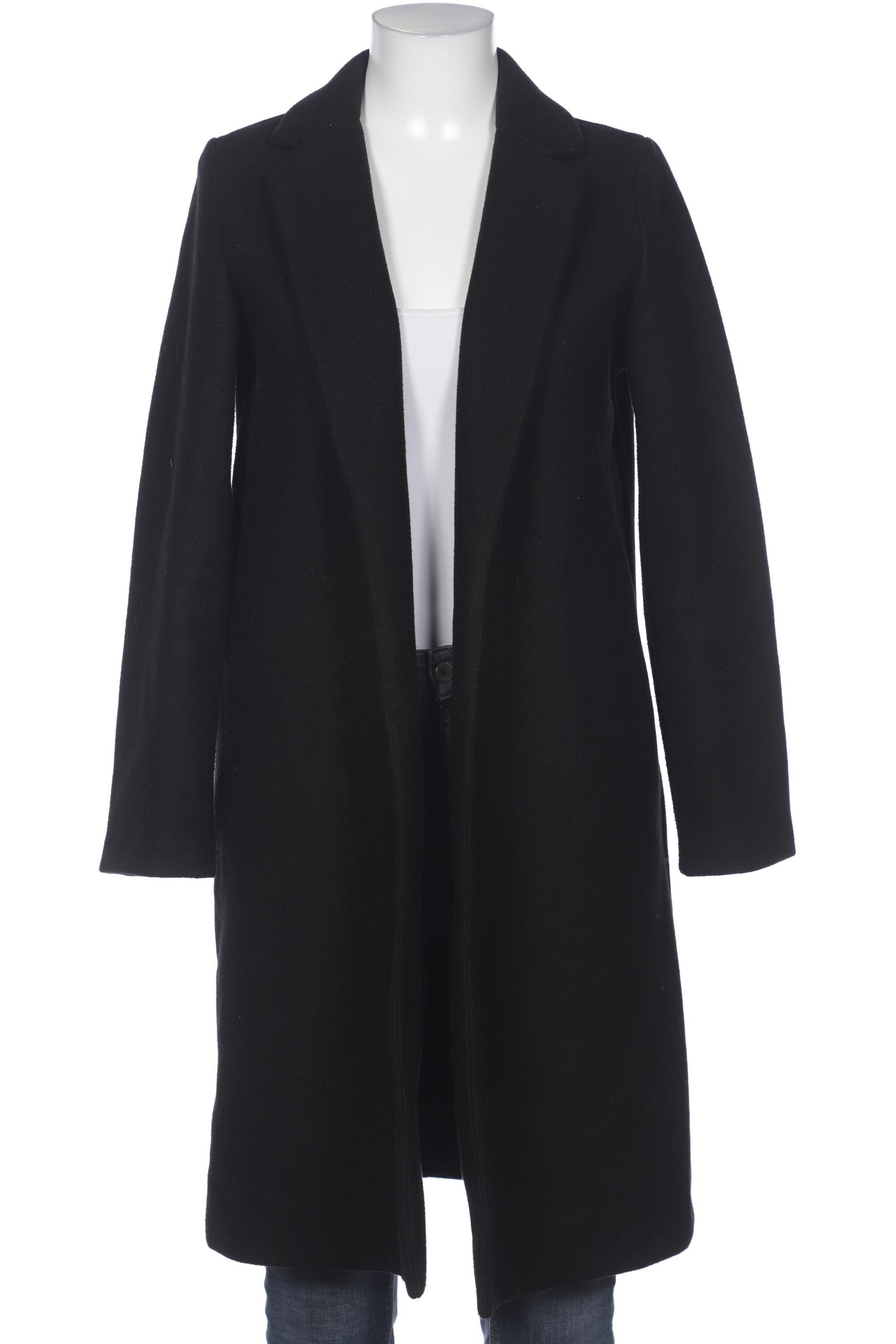 

ZARA Damen Mantel, schwarz