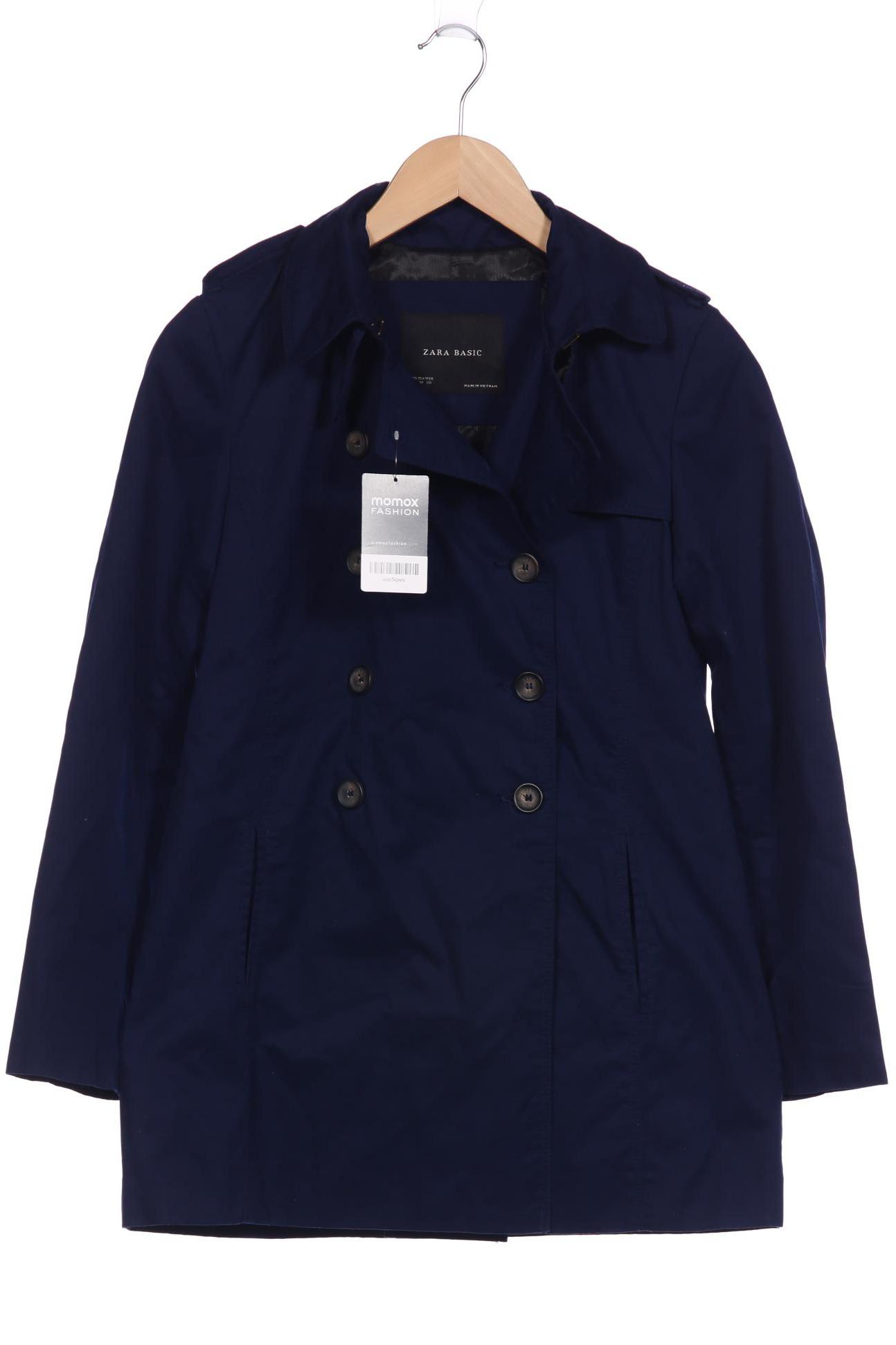 

Zara Damen Mantel, marineblau, Gr. 38