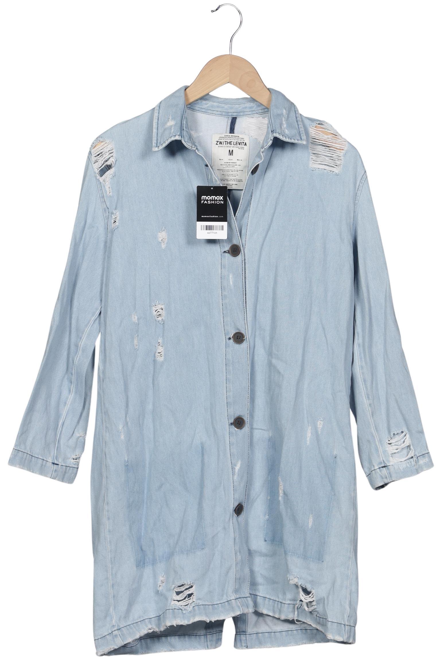 

Zara Damen Mantel, blau, Gr. 38