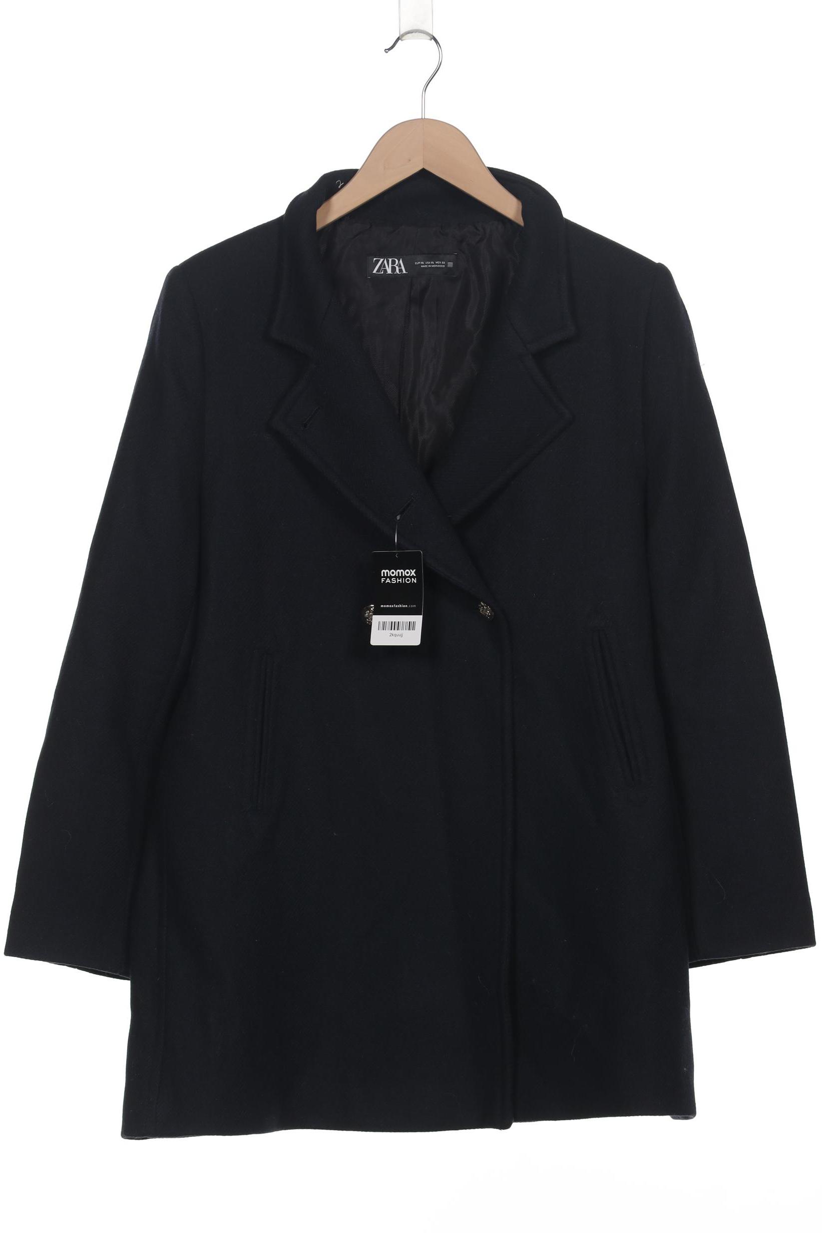 

Zara Damen Mantel, marineblau, Gr. 44