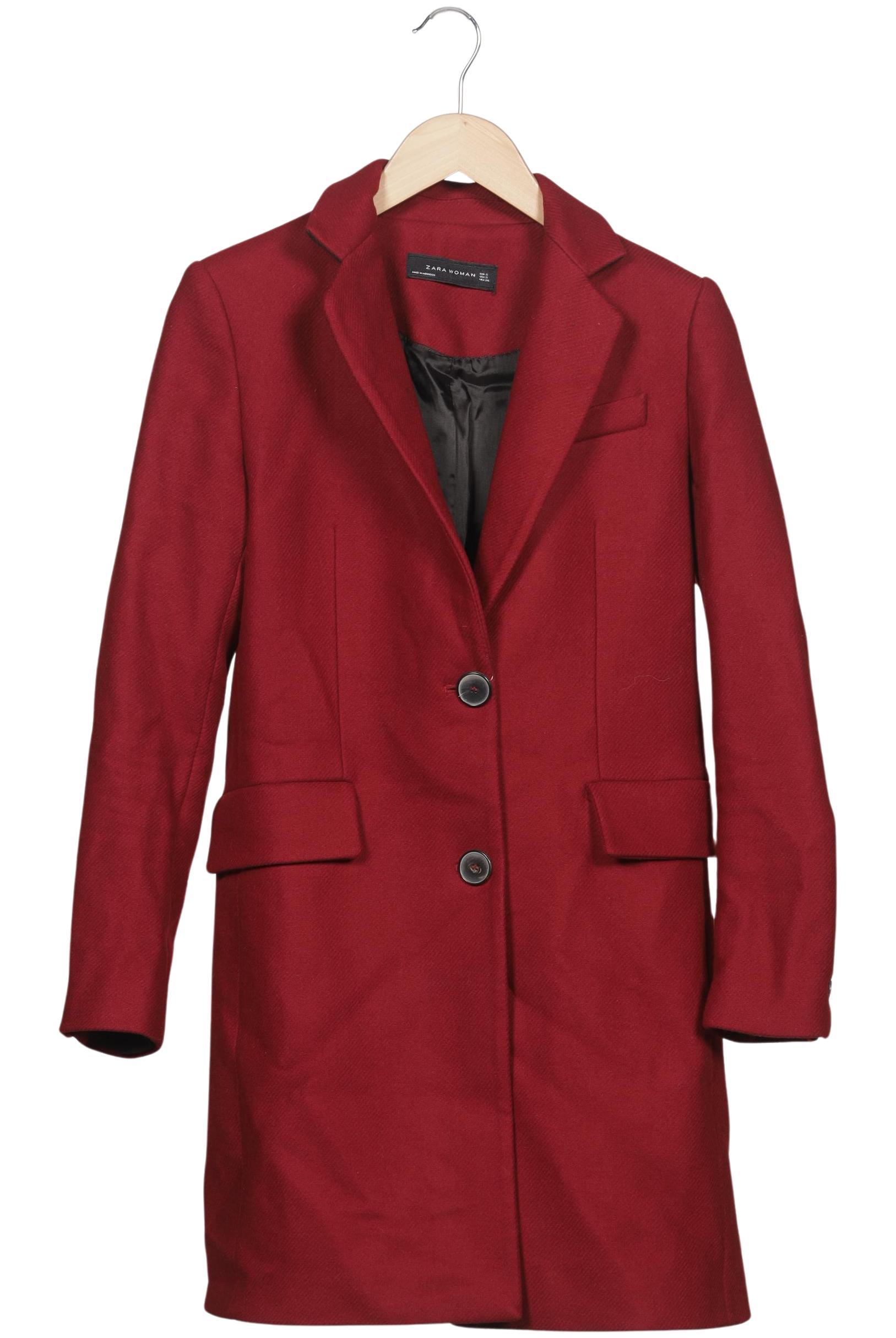 

Zara Damen Mantel, rot, Gr. 36