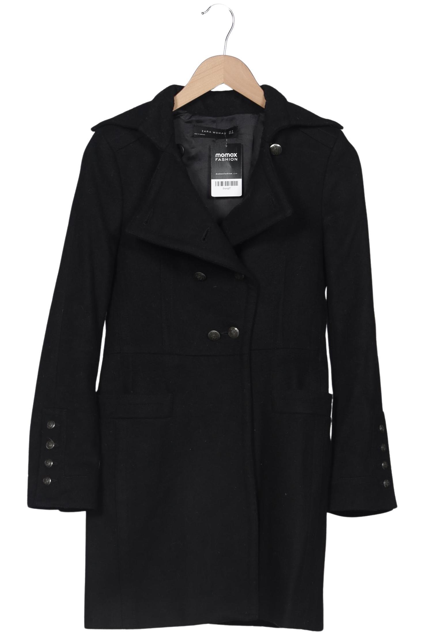 

Zara Damen Mantel, schwarz, Gr. 38