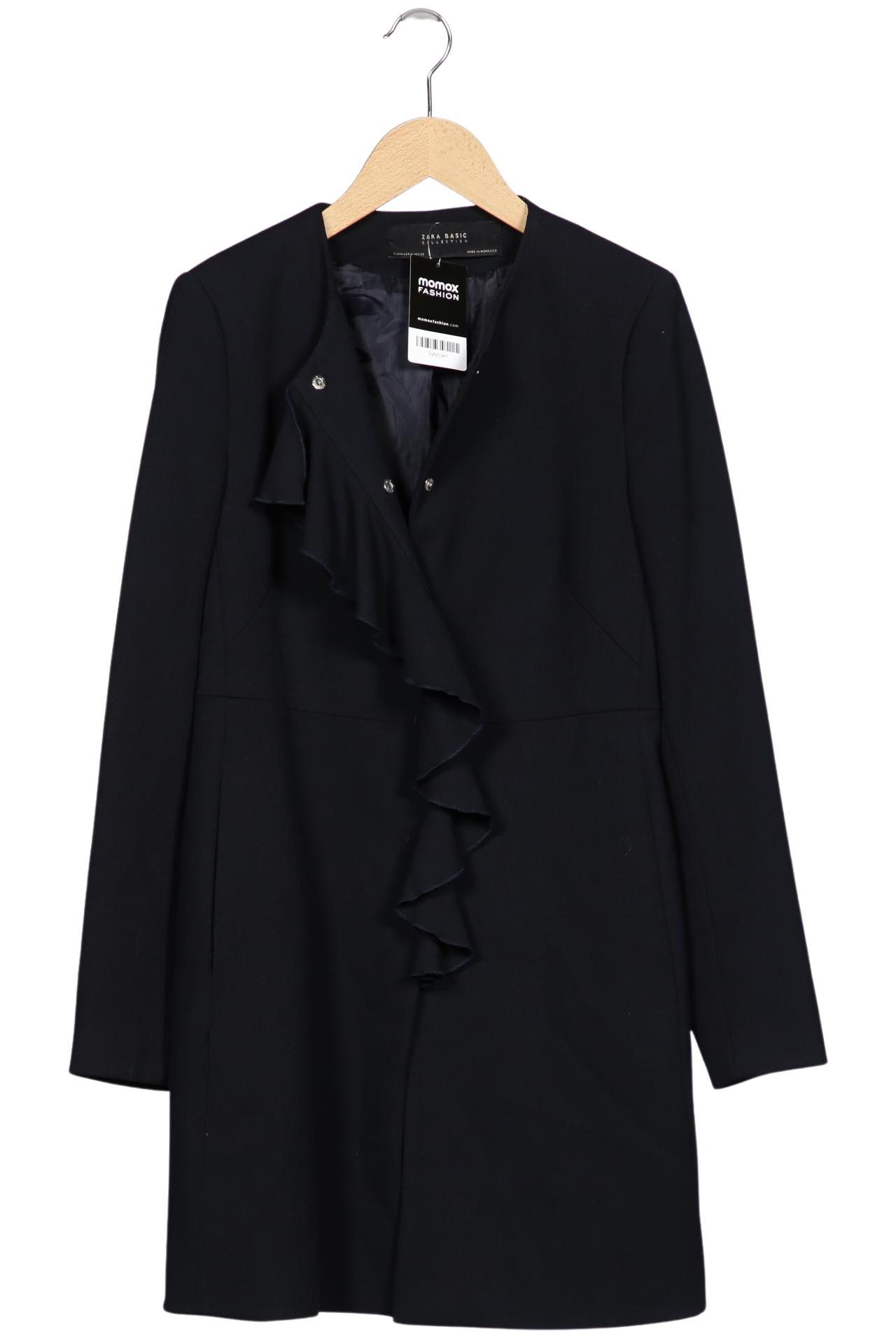 

Zara Damen Mantel, marineblau, Gr. 38