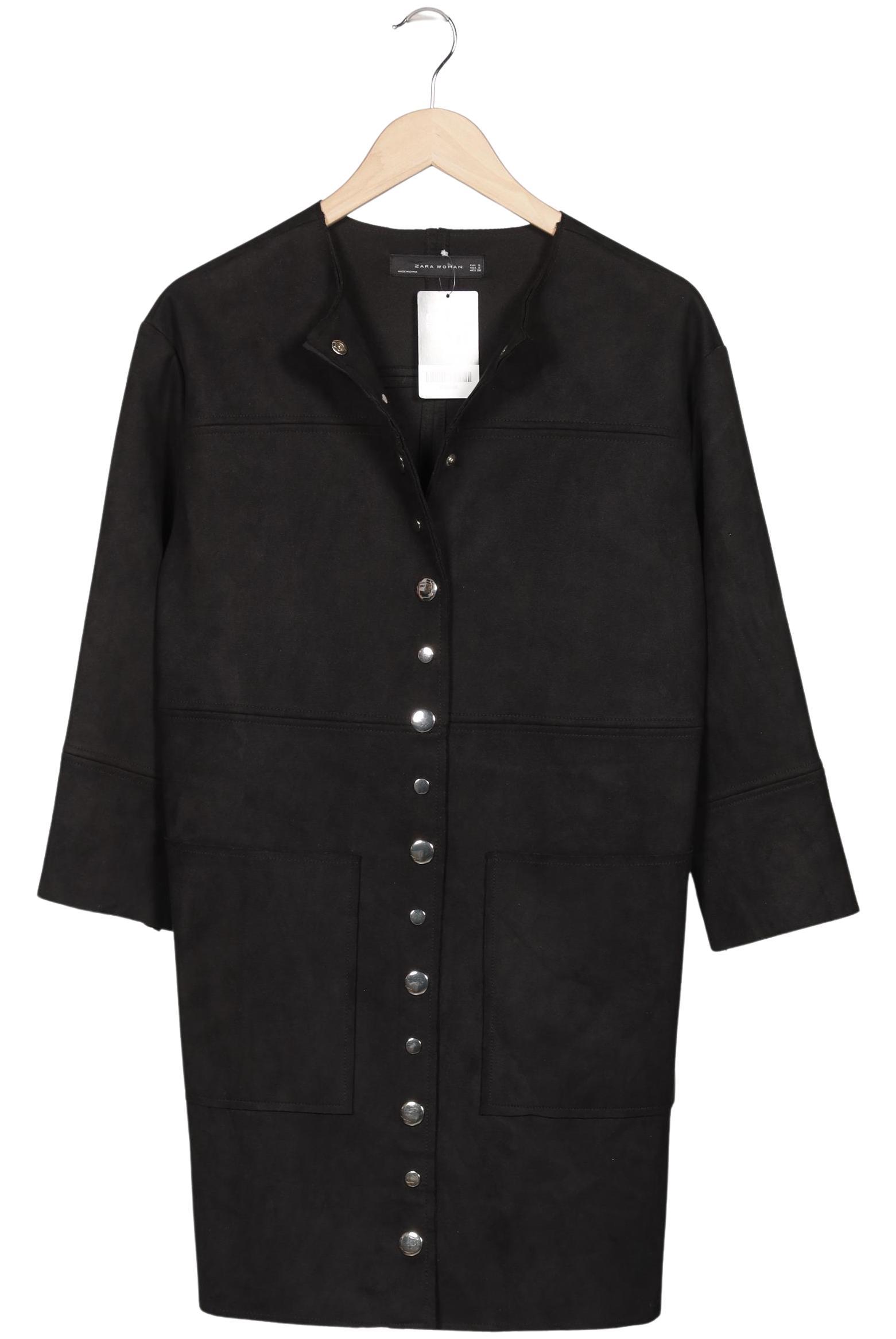 

Zara Damen Mantel, schwarz, Gr. 36