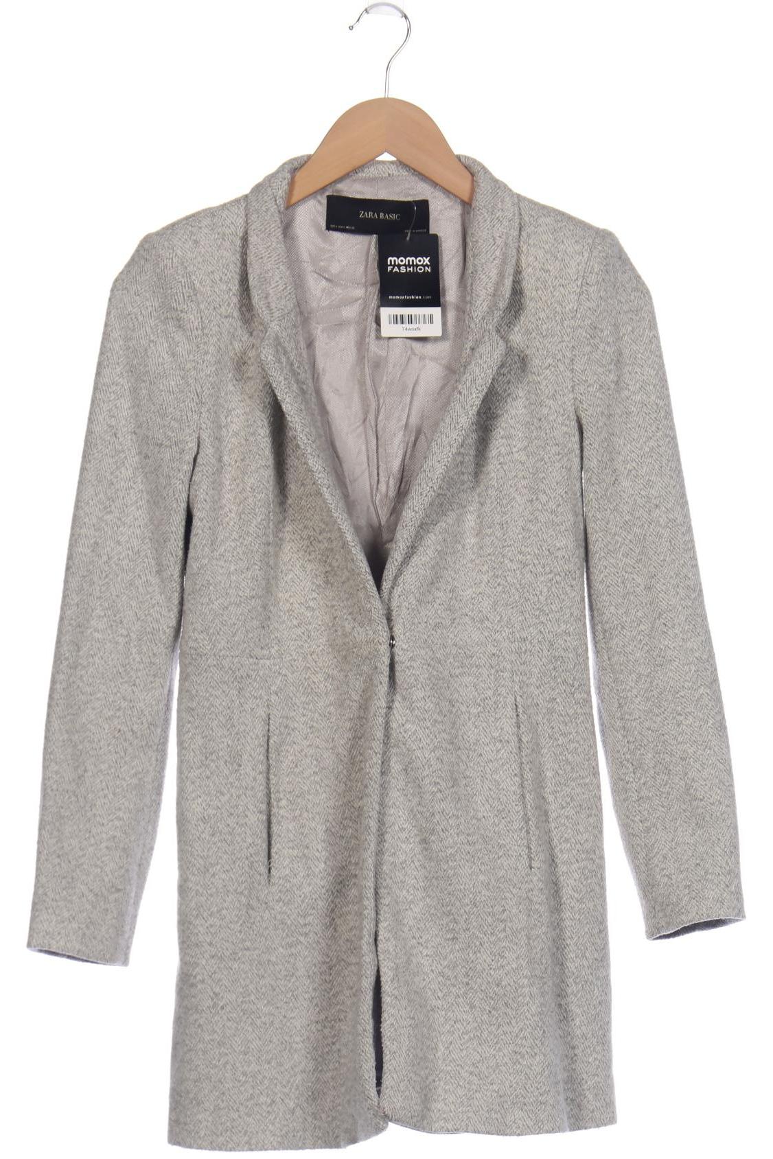 

ZARA Damen Mantel, grau
