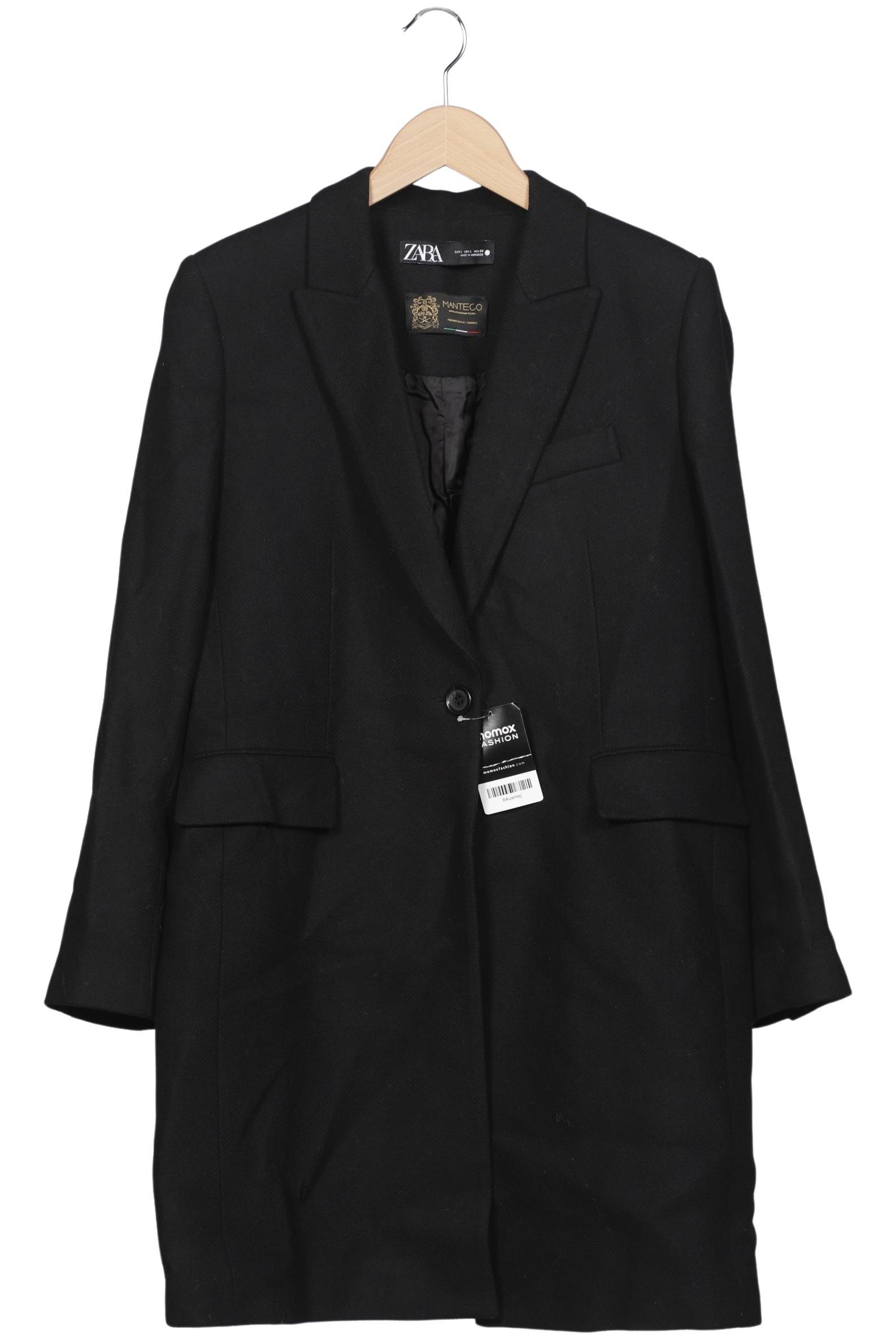 

Zara Damen Mantel, schwarz, Gr. 42