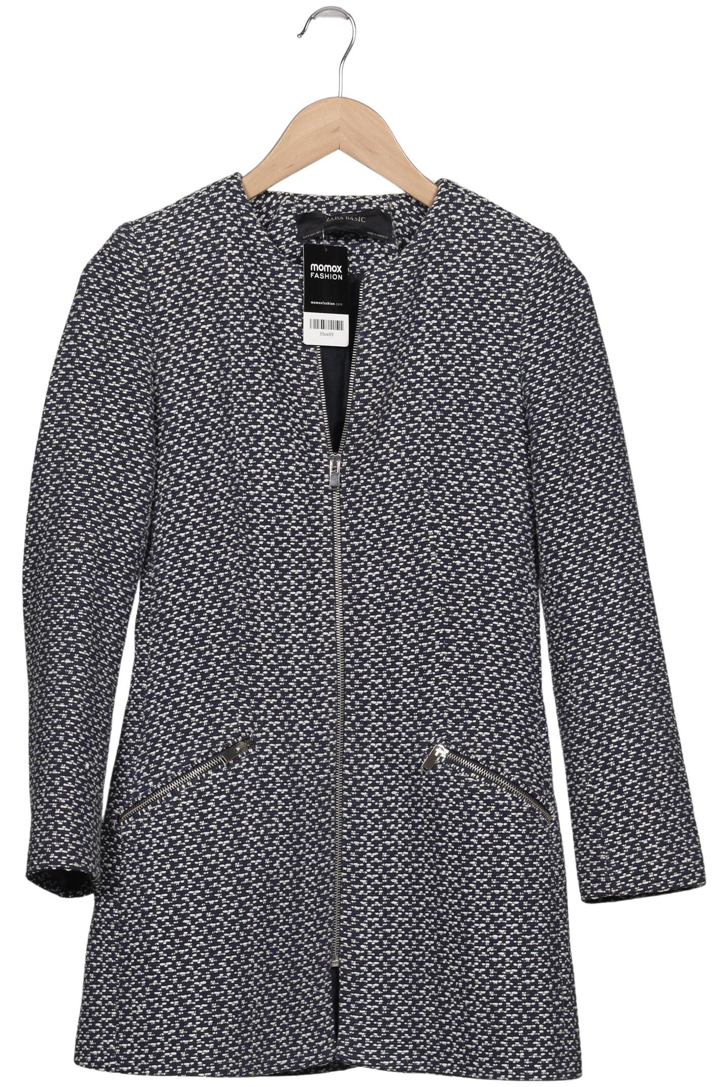 

Zara Damen Mantel, marineblau, Gr. 36