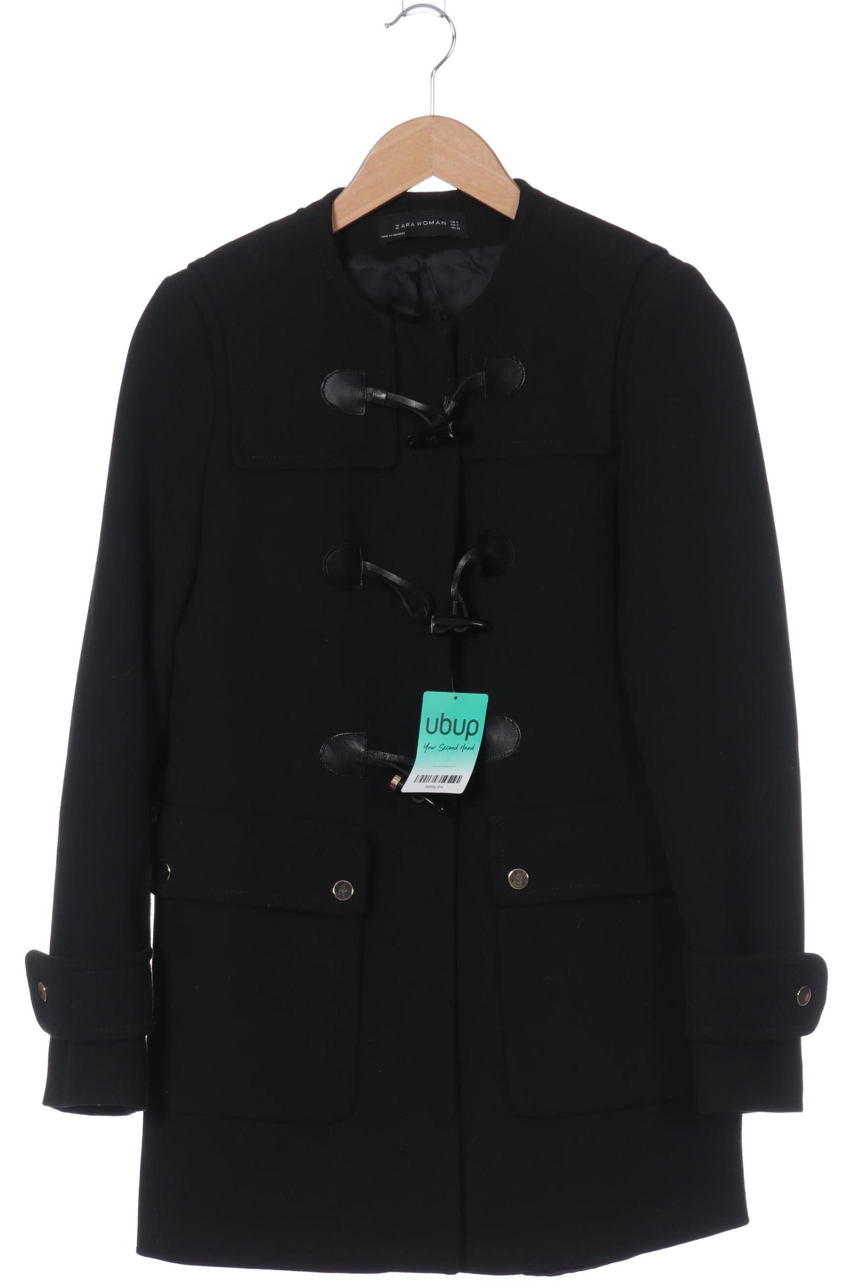 

Zara Damen Mantel, schwarz, Gr. 36