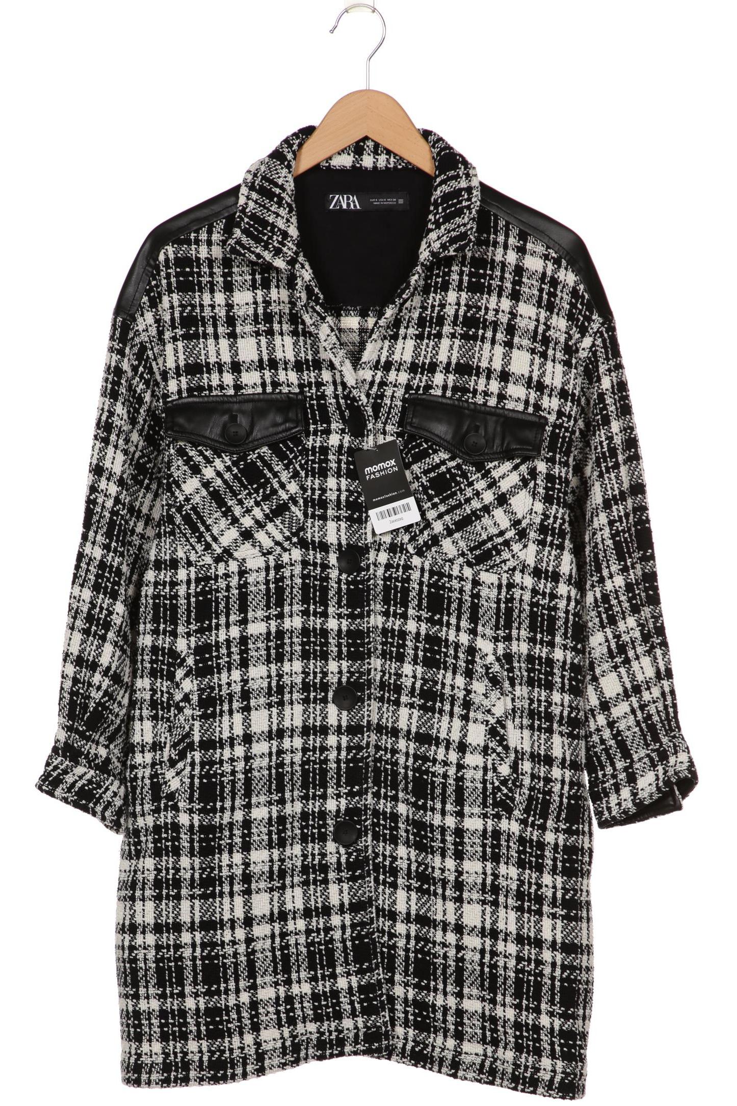 

ZARA Damen Mantel, schwarz