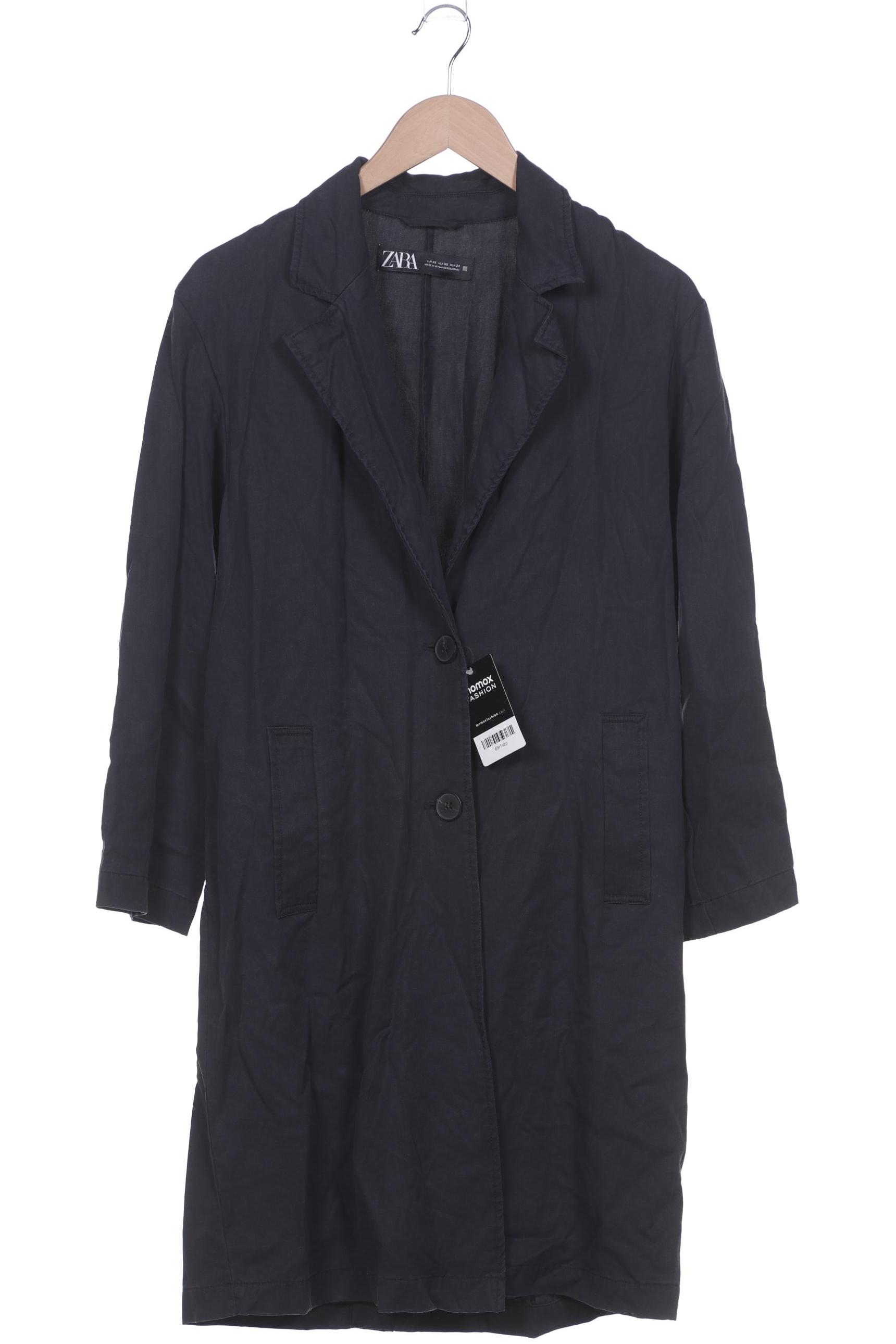

Zara Damen Mantel, marineblau, Gr. 34