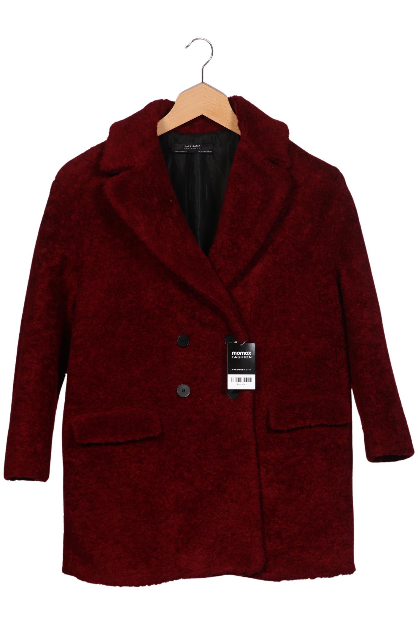 

Zara Damen Mantel, bordeaux, Gr. 44