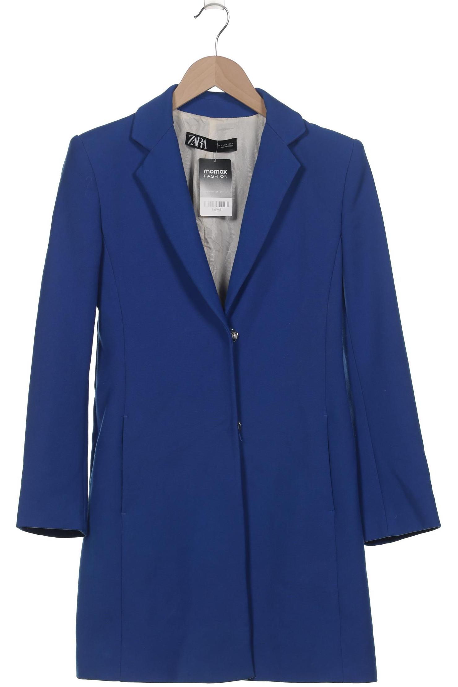 

Zara Damen Mantel, blau, Gr. 36