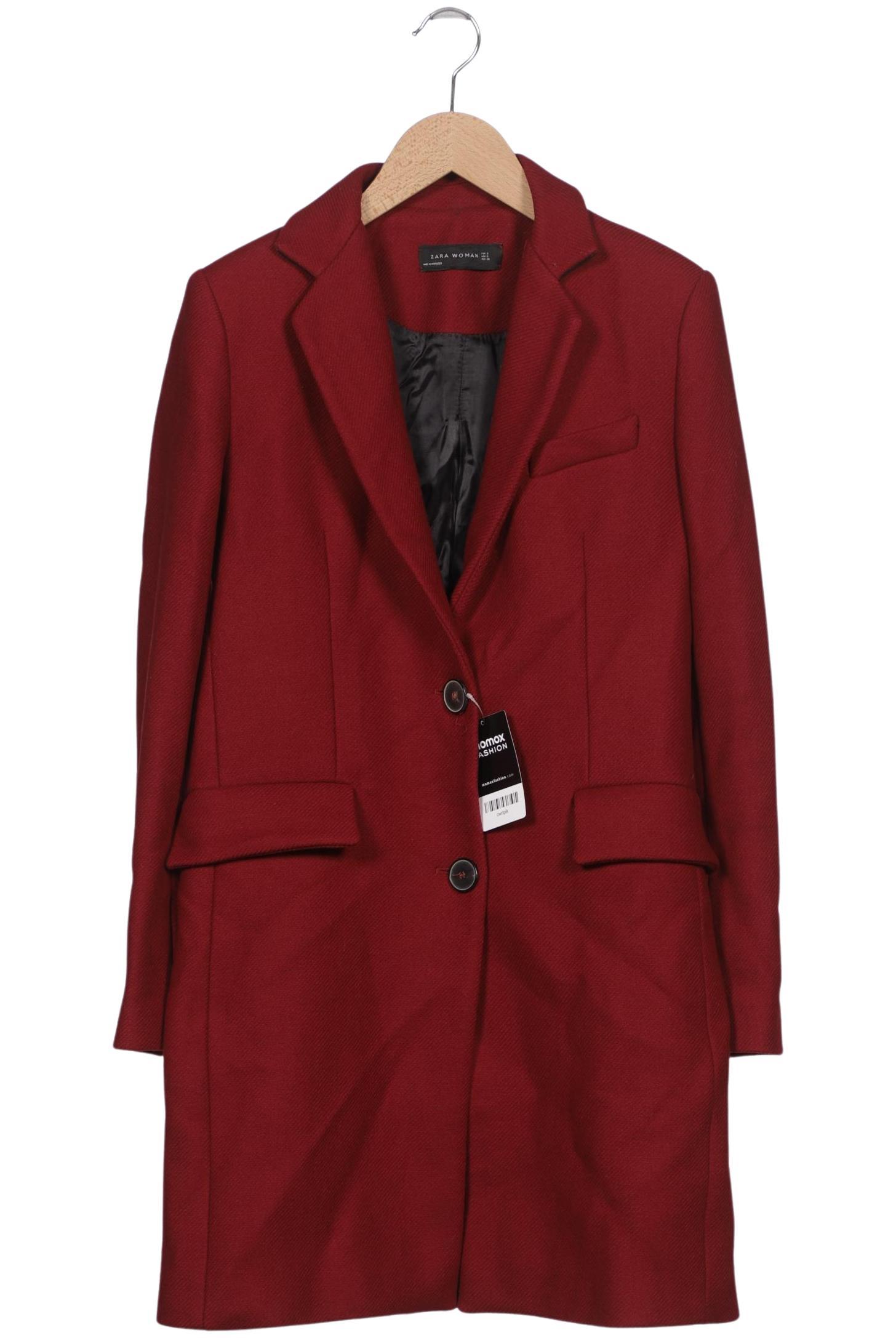 

Zara Damen Mantel, rot, Gr. 36