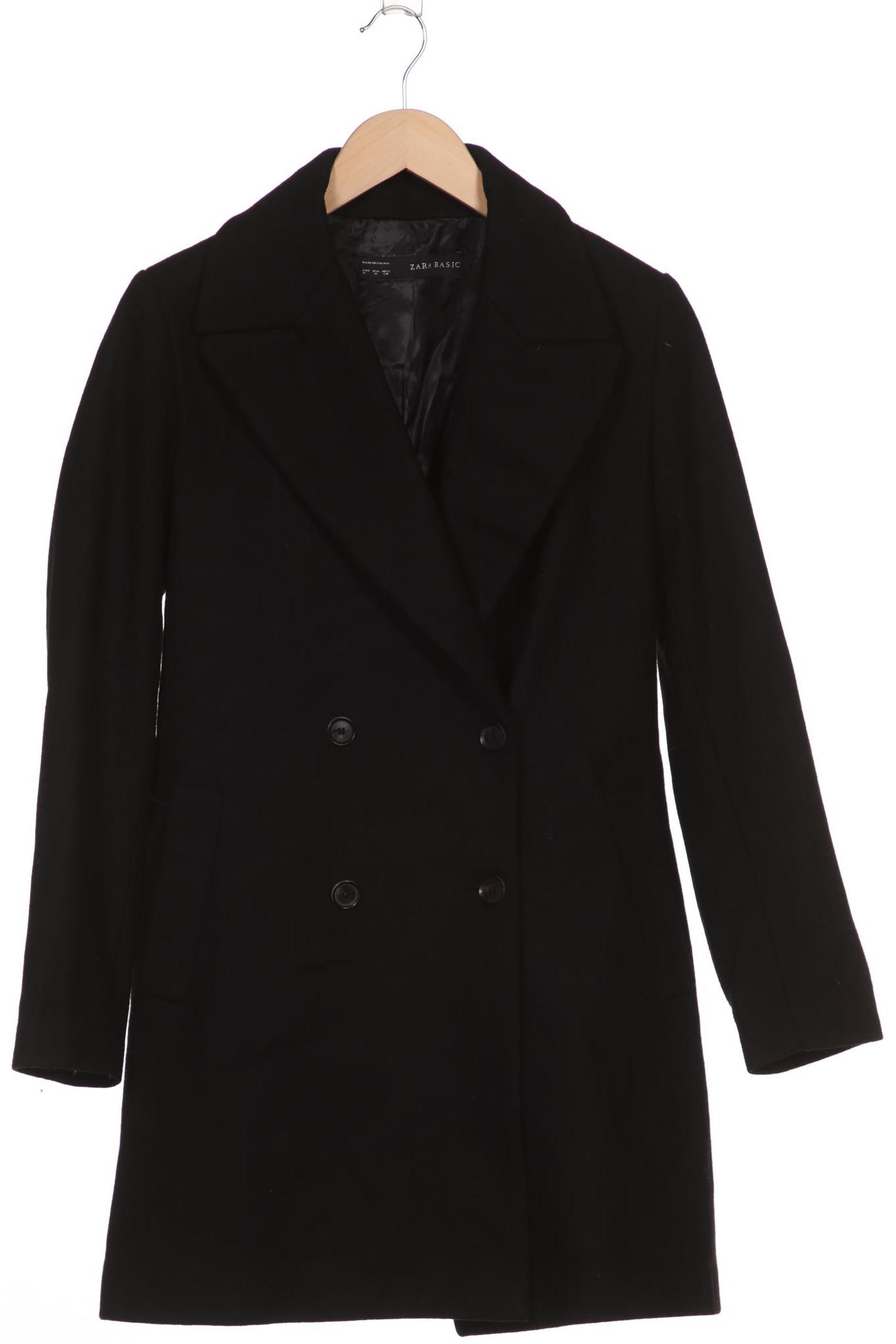 

Zara Damen Mantel, schwarz, Gr. 38