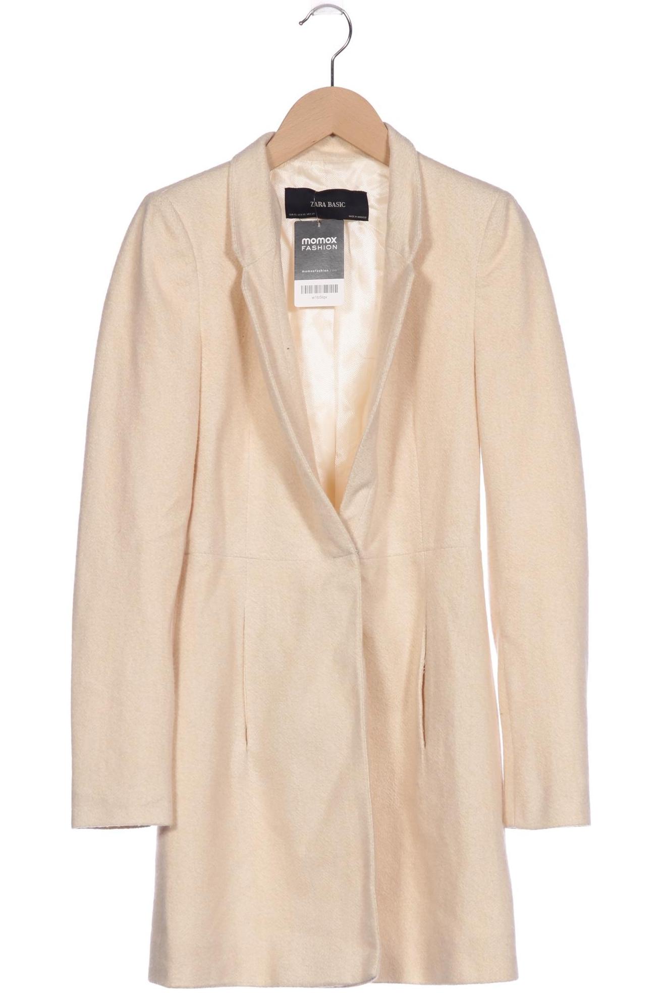 

Zara Damen Mantel, cremeweiß, Gr. 34