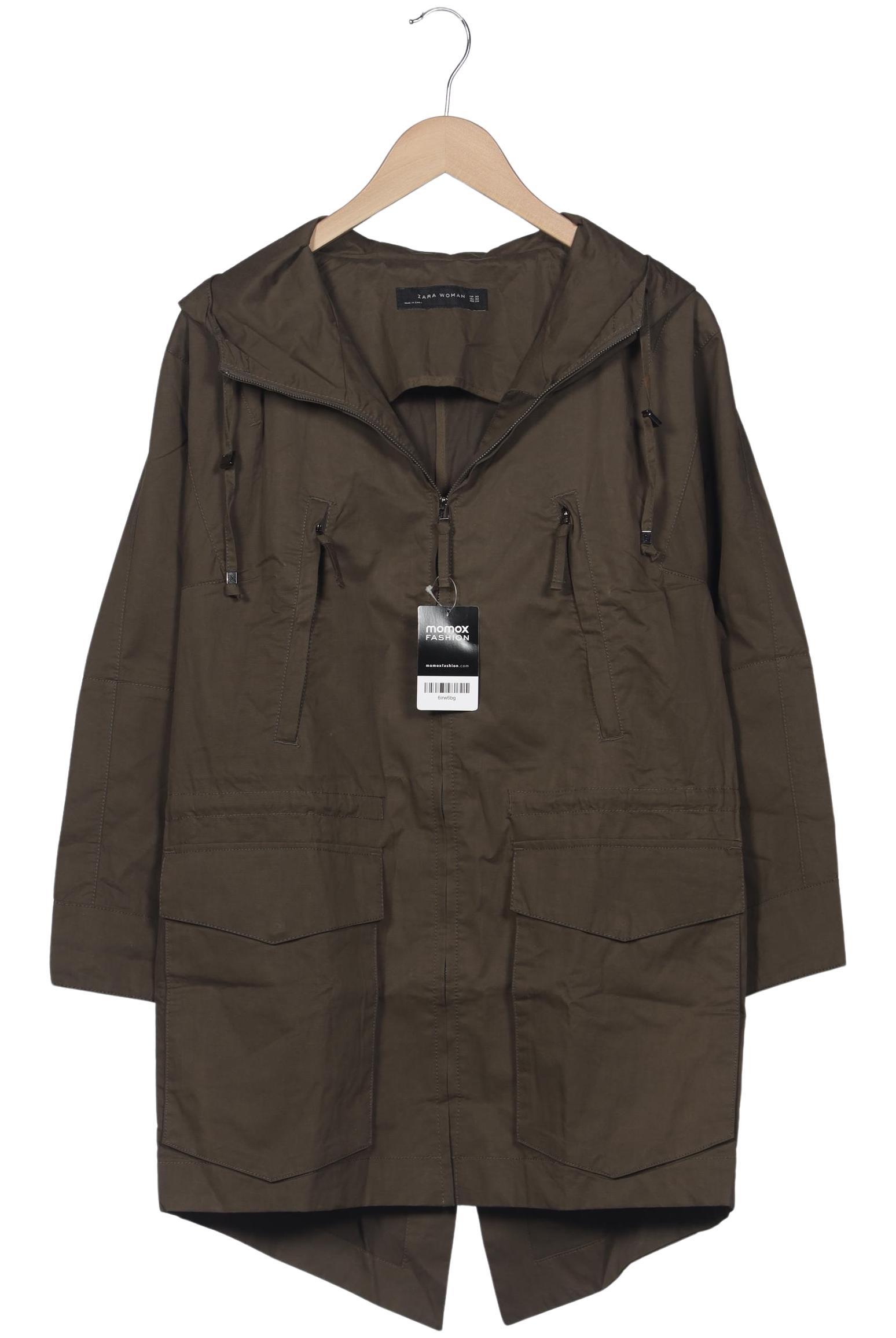 

Zara Damen Mantel, grün, Gr. 34