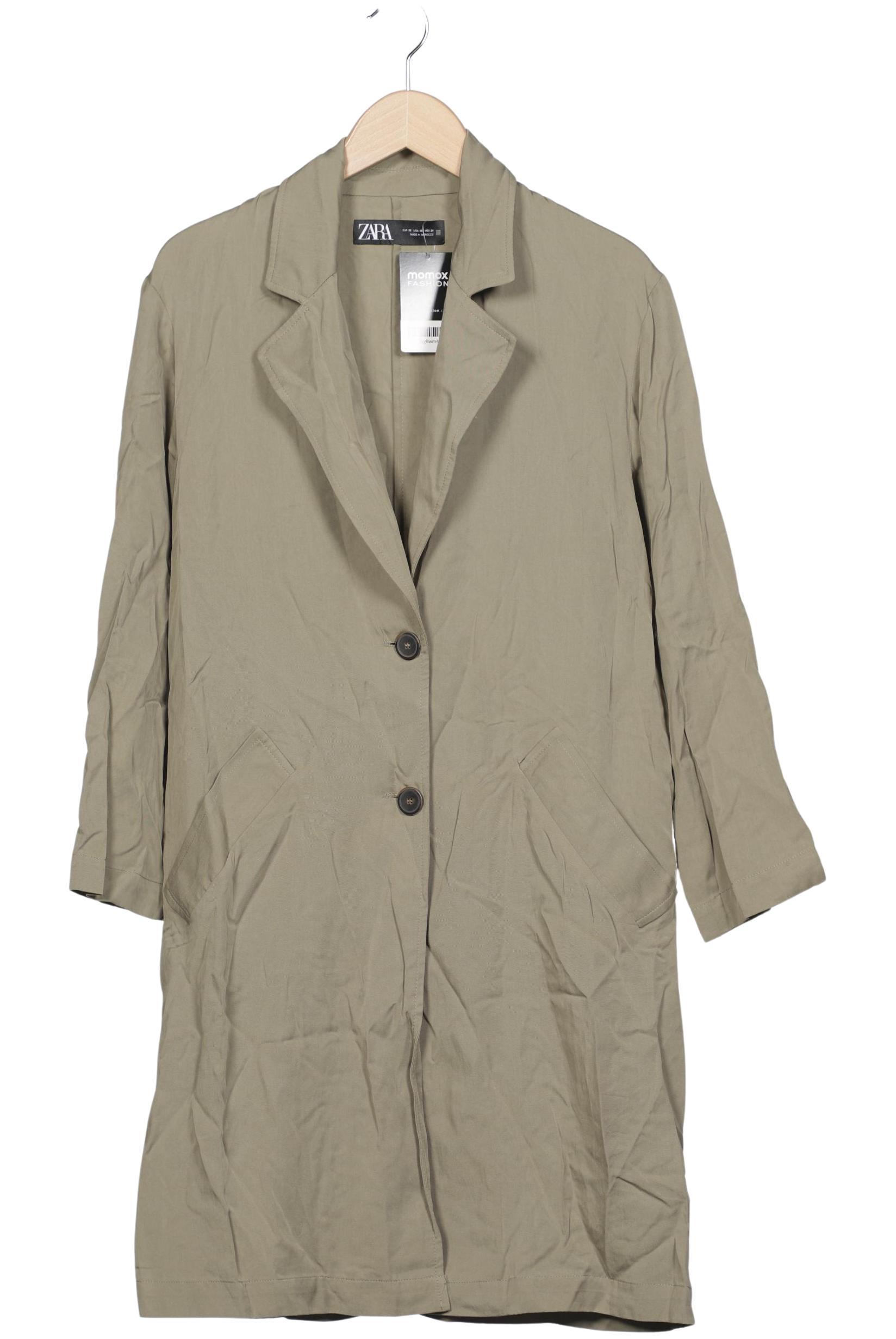 

Zara Damen Mantel, grün, Gr. 34