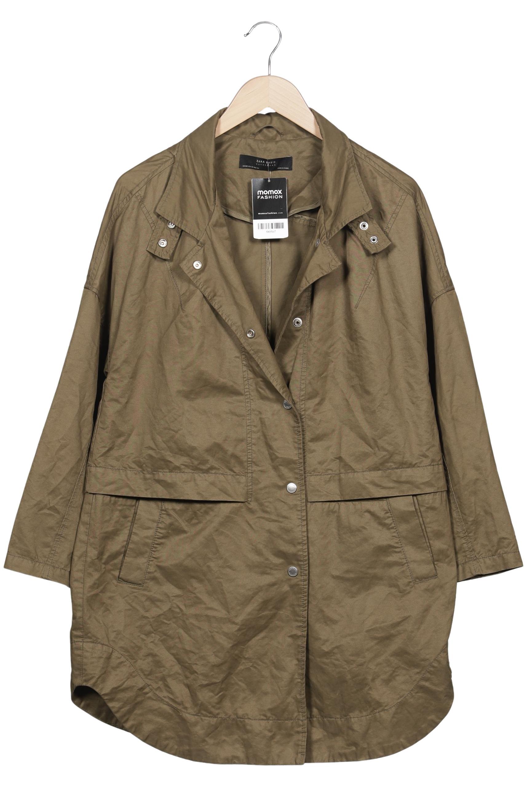 

Zara Damen Mantel, grün, Gr. 34