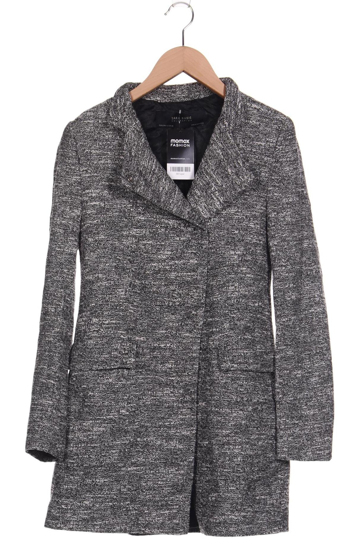 

ZARA Damen Mantel, grau