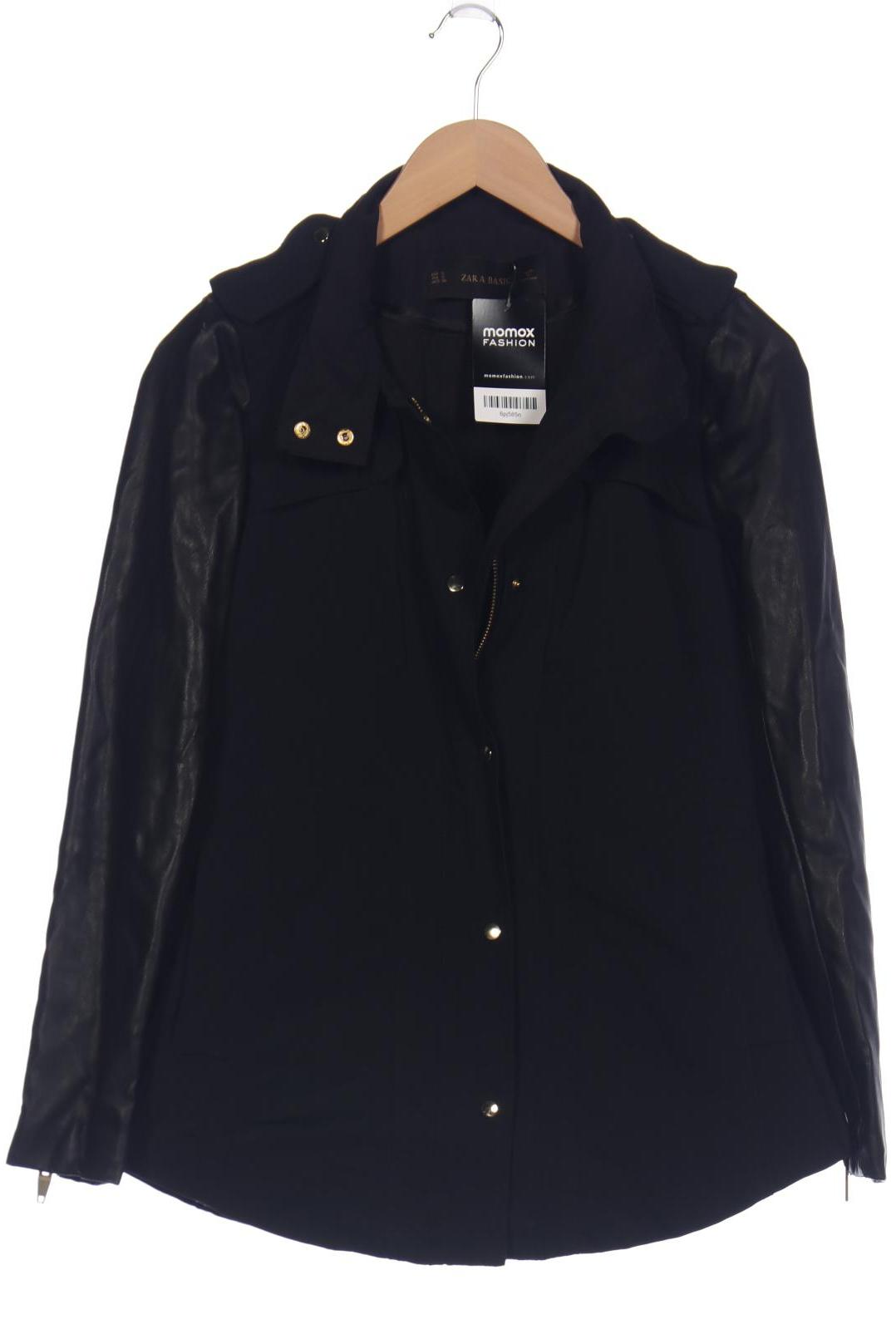 

ZARA Damen Mantel, schwarz