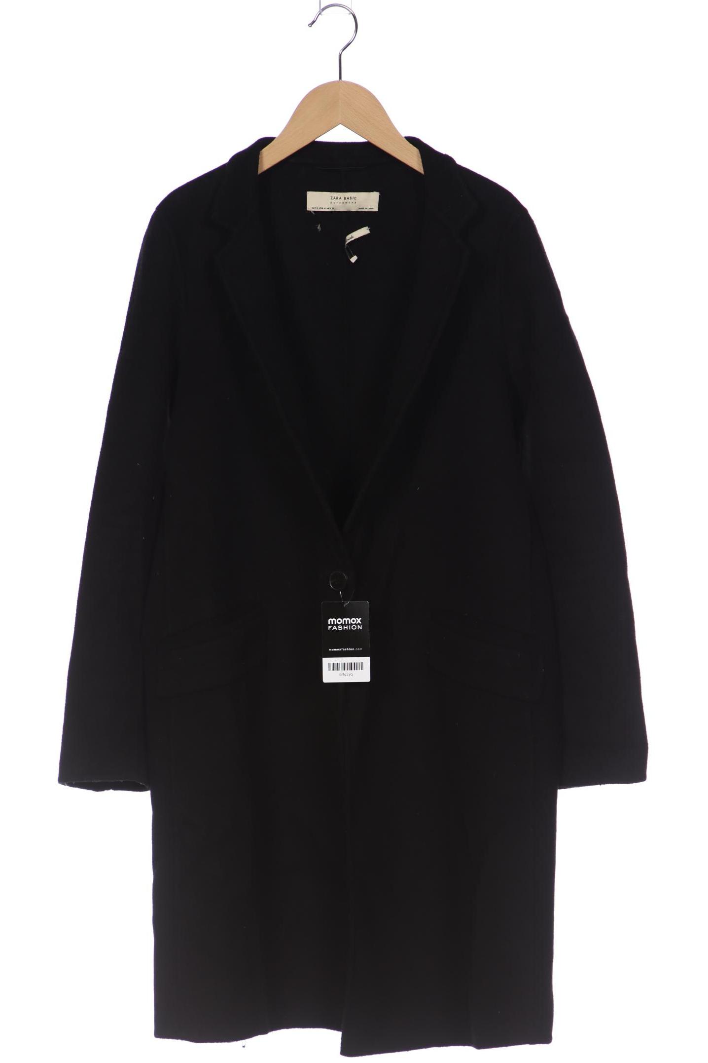 

ZARA Damen Mantel, schwarz