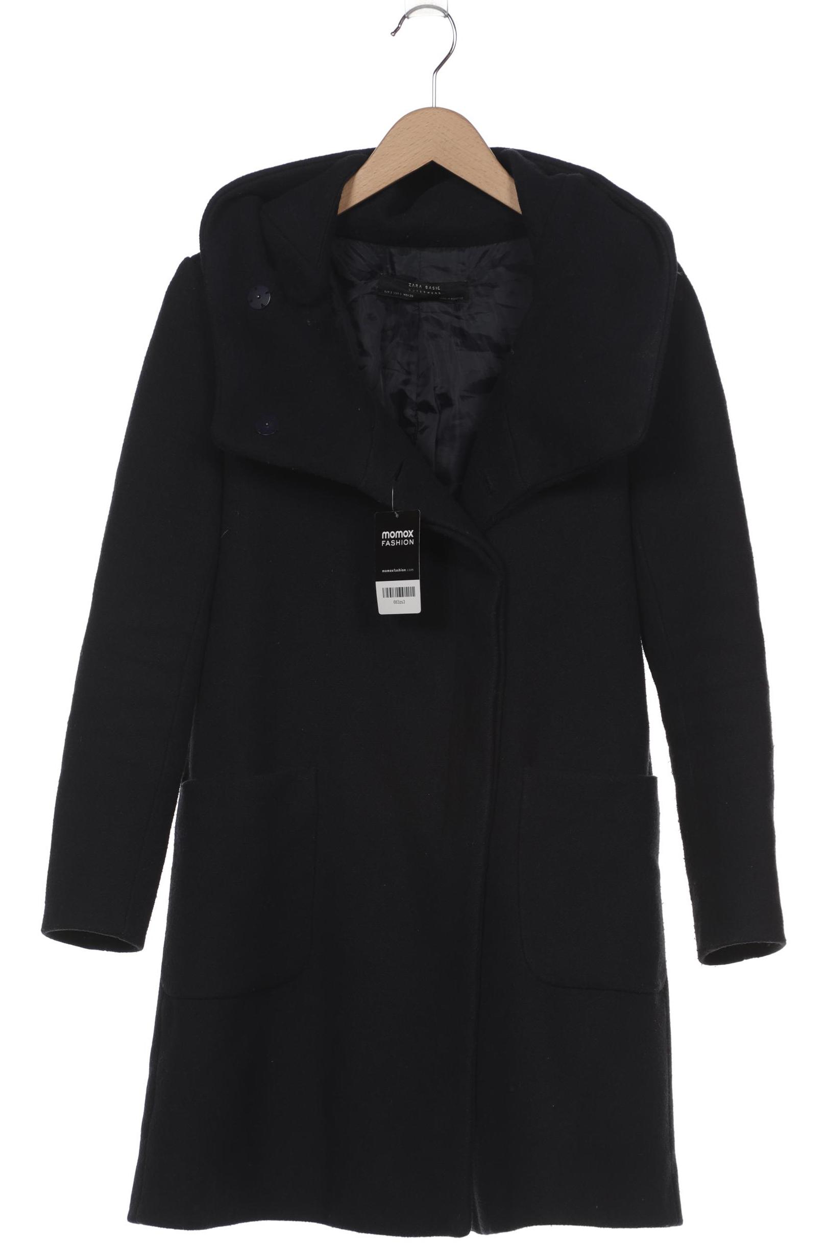 

Zara Damen Mantel, marineblau, Gr. 36