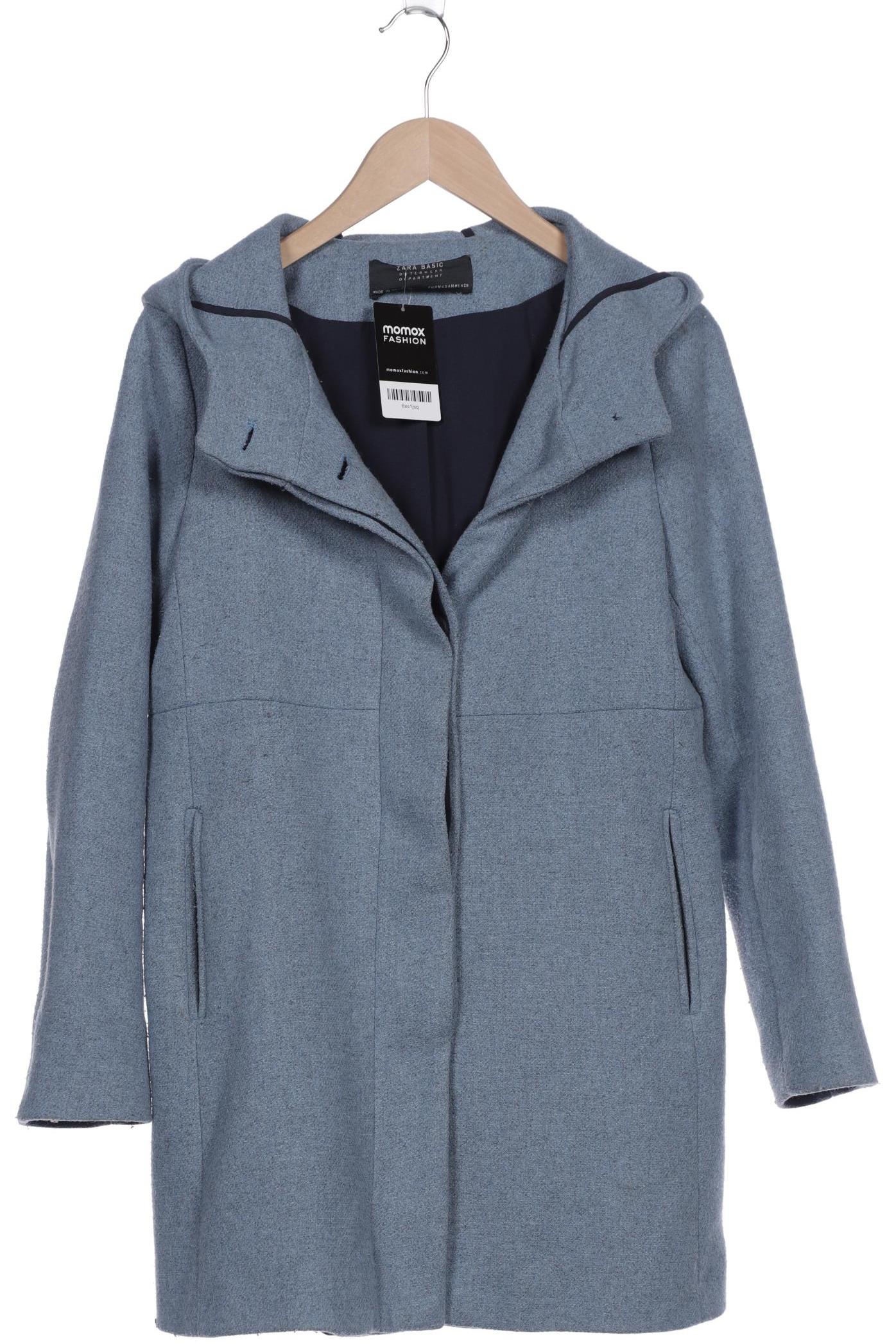 

Zara Damen Mantel, blau, Gr. 38