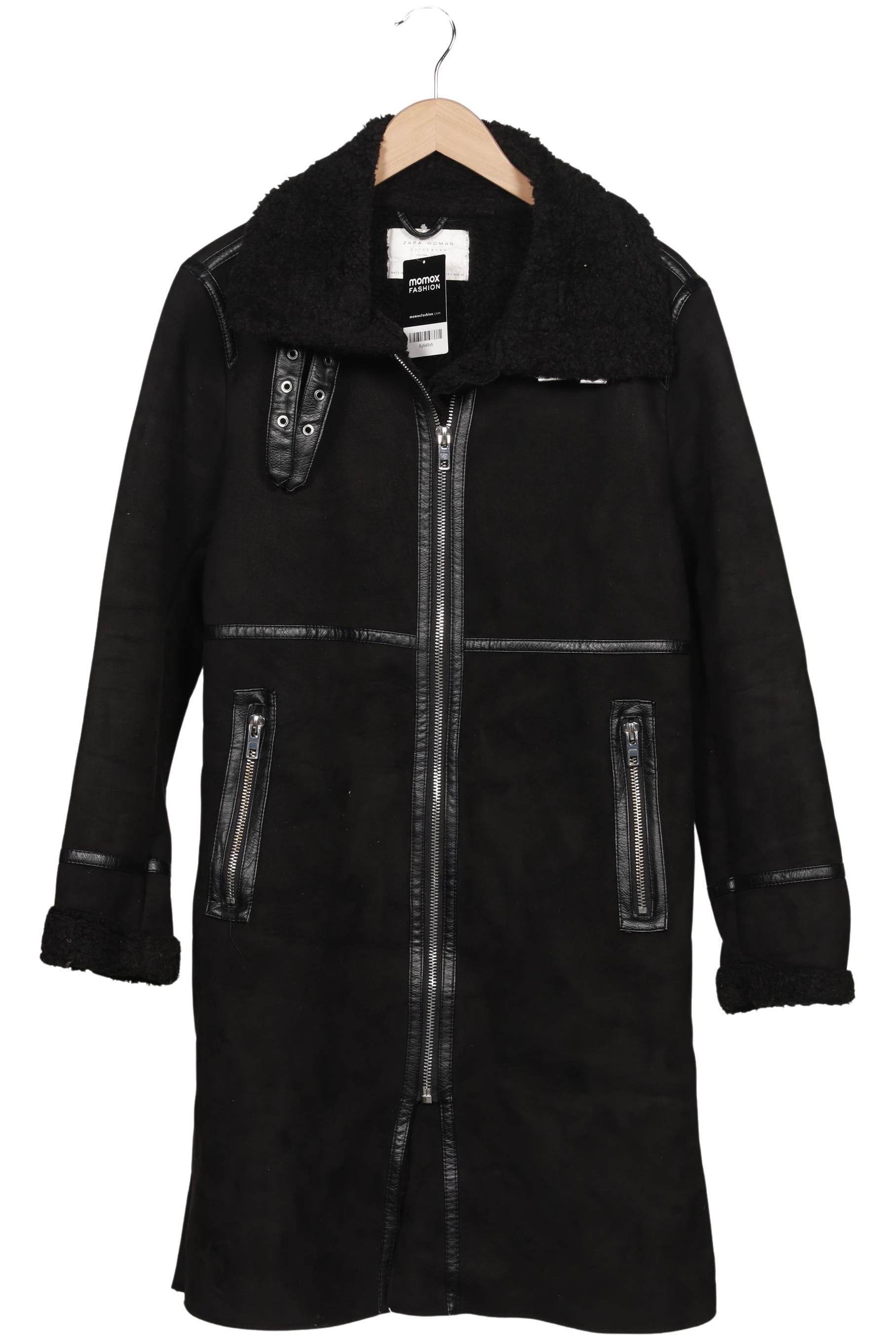 

Zara Damen Mantel, schwarz, Gr. 42