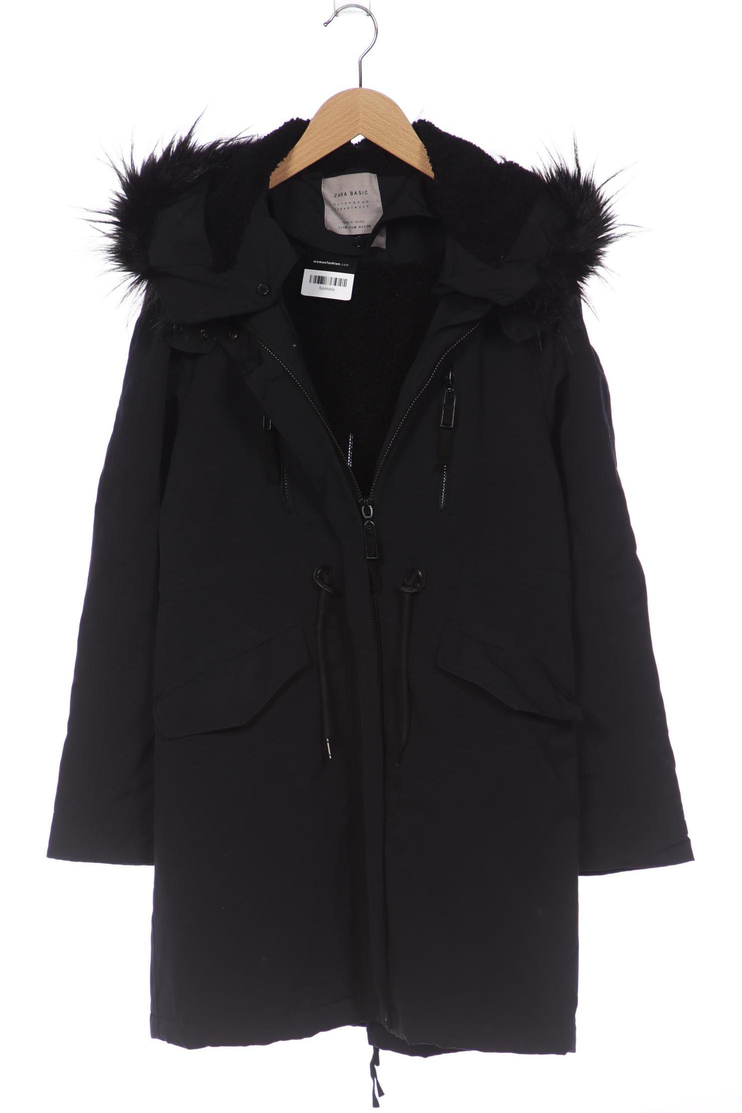 

ZARA Damen Mantel, schwarz