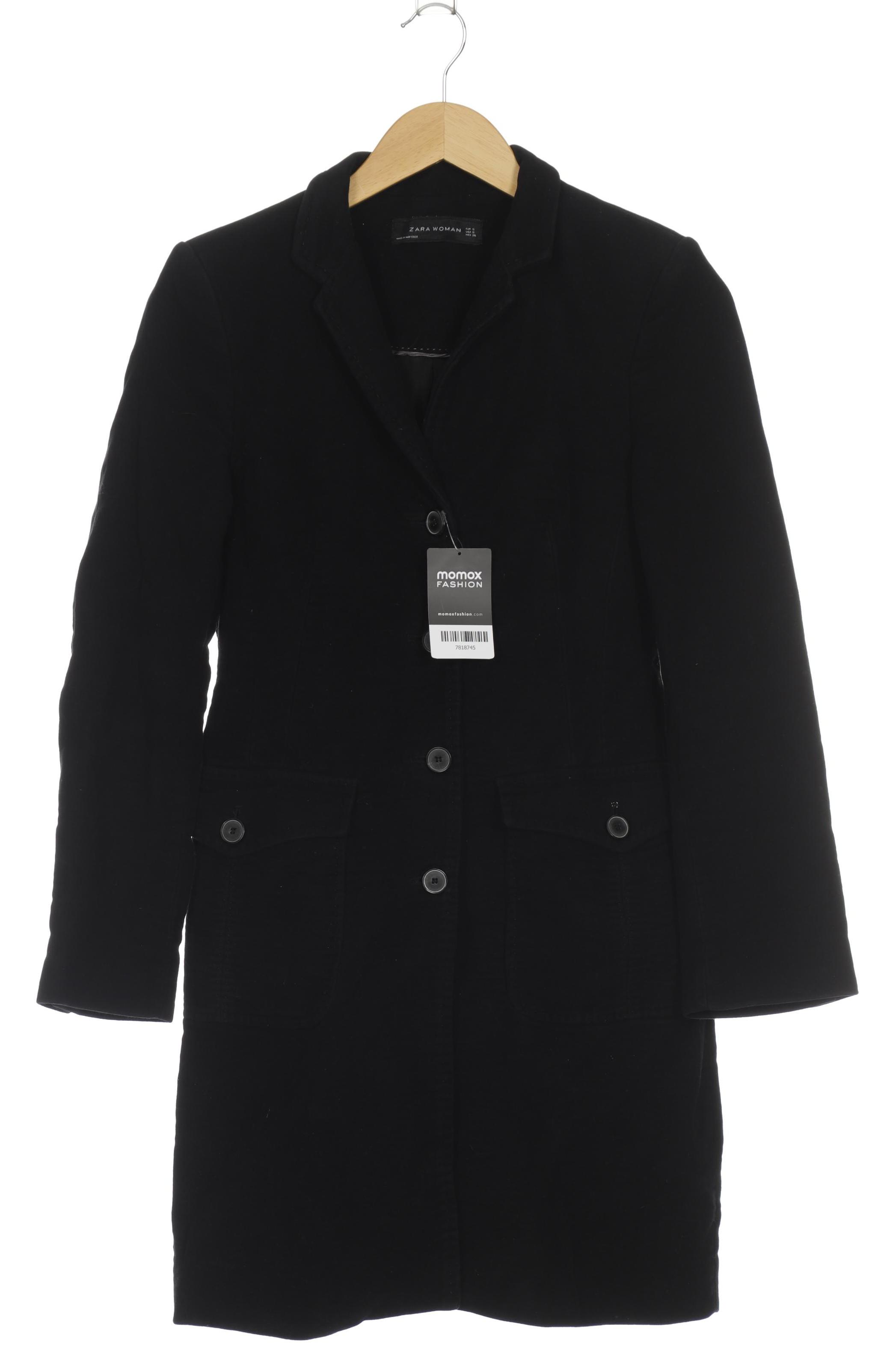 

Zara Damen Mantel, schwarz, Gr. 36