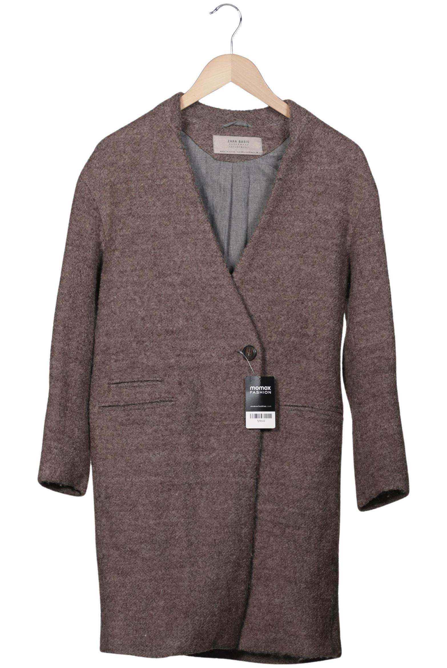 

Zara Damen Mantel, braun, Gr. 34