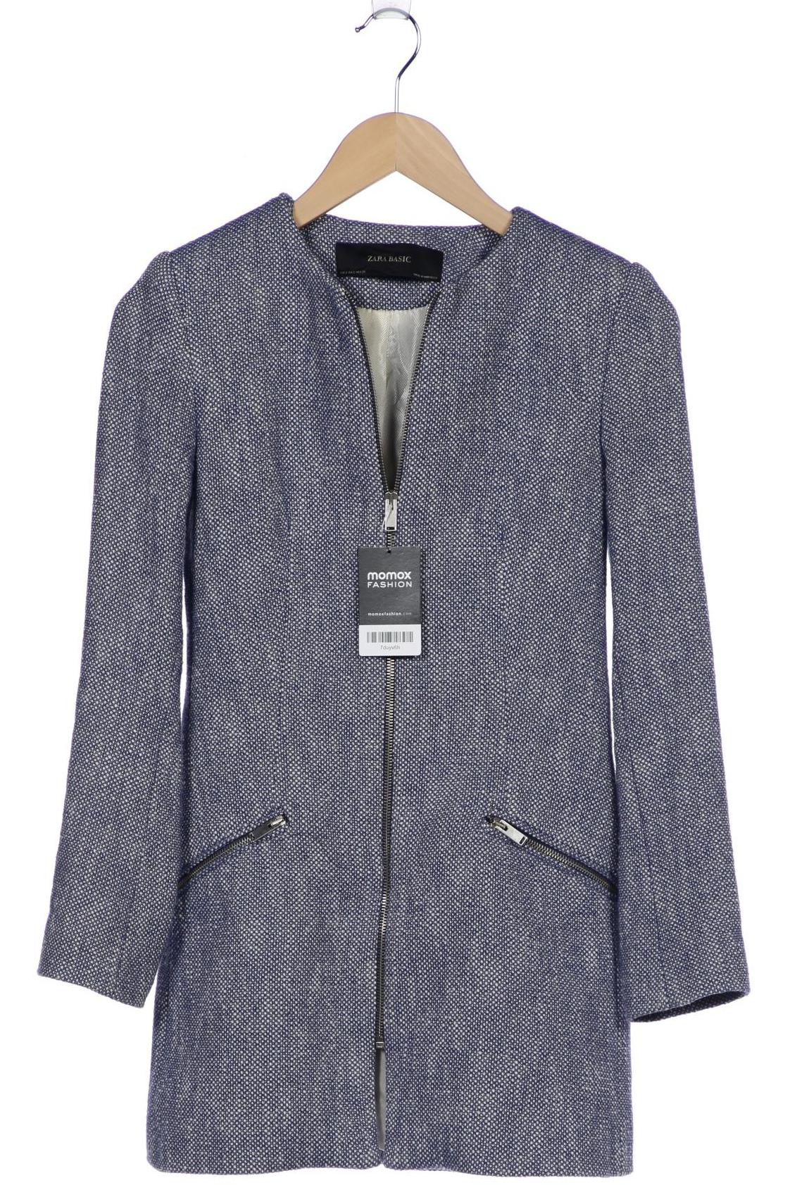 

ZARA Damen Mantel, marineblau