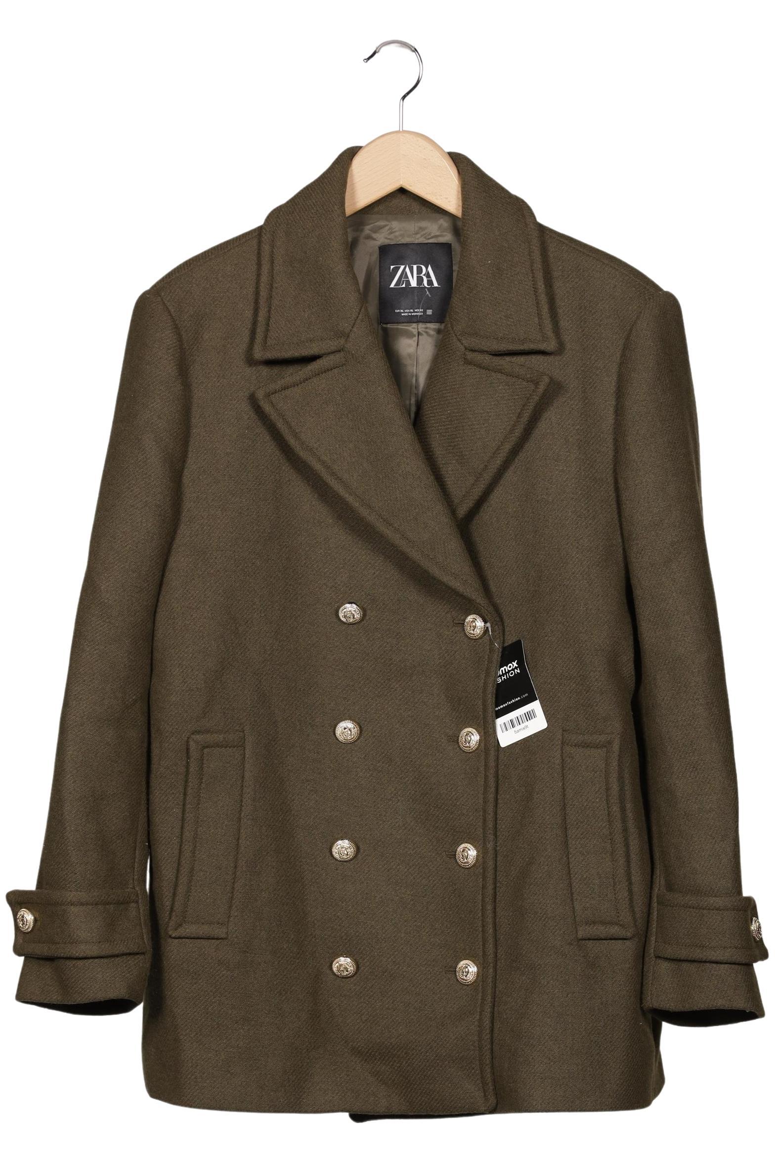 

Zara Damen Mantel, grün, Gr. 44