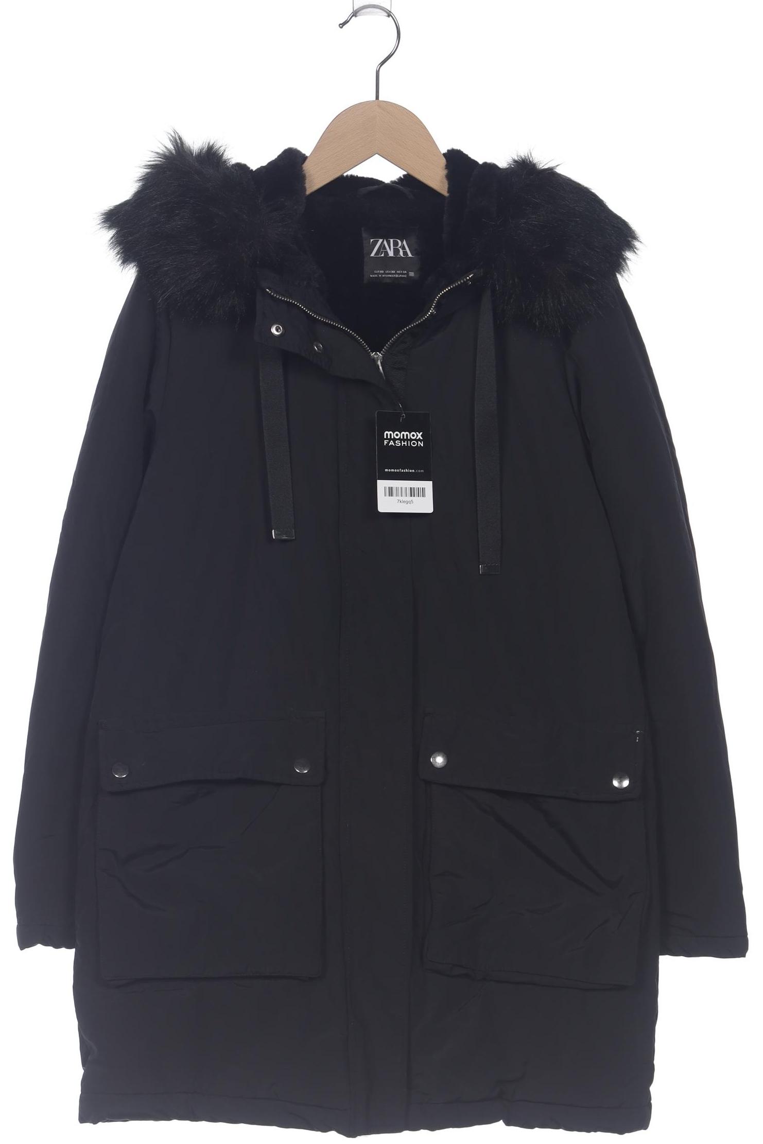 

Zara Damen Mantel, schwarz, Gr. 34