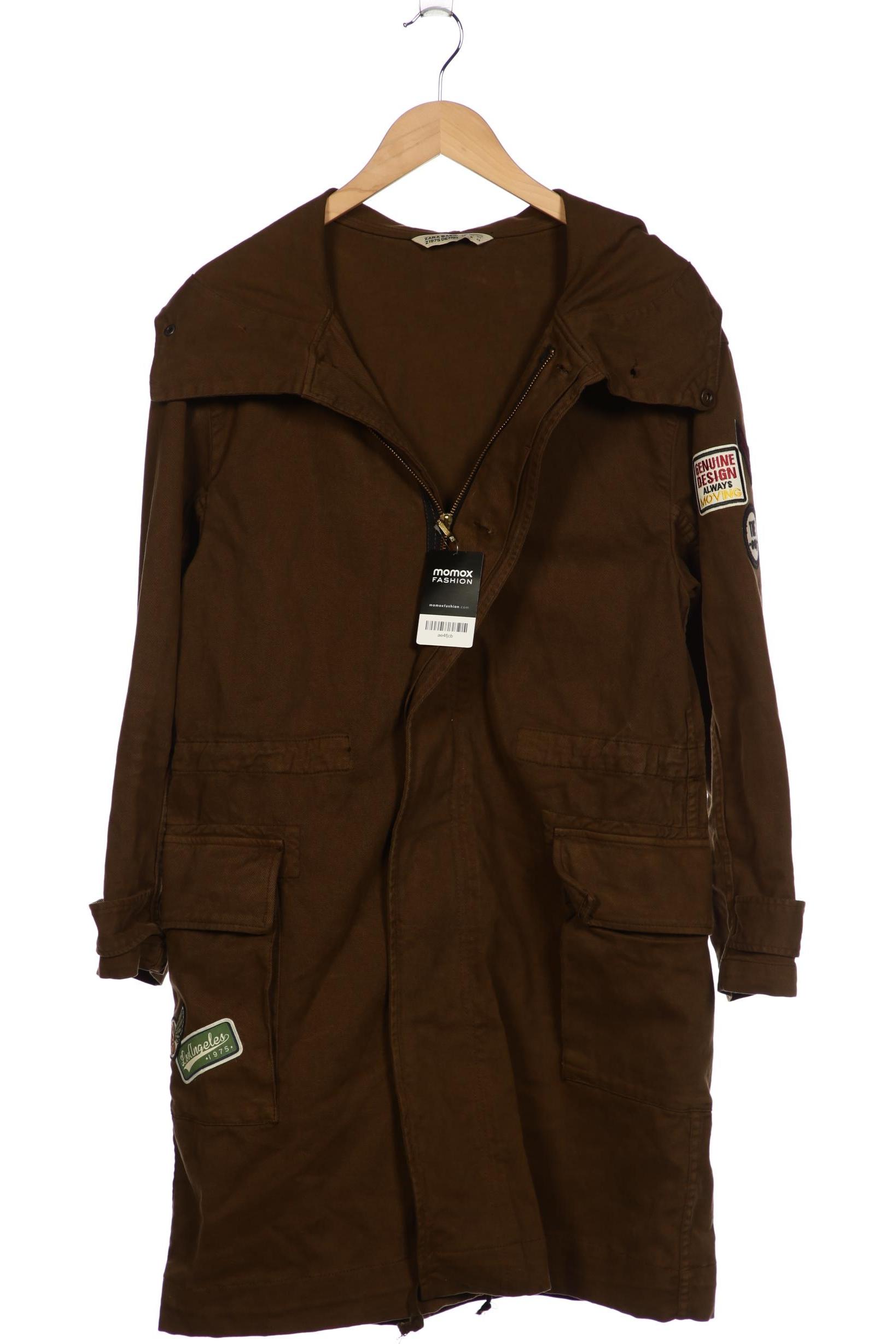 

Zara Damen Mantel, grün, Gr. 38