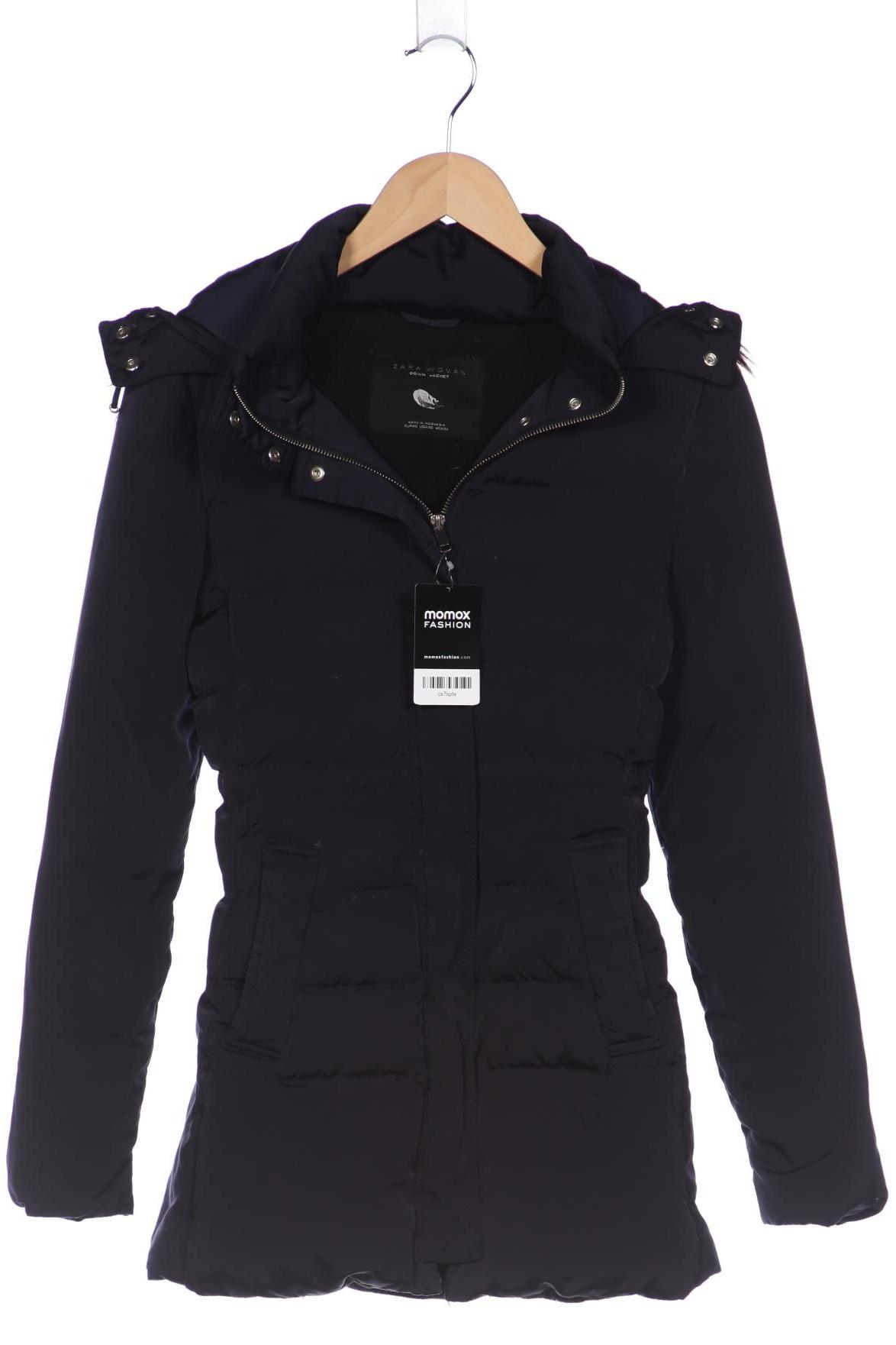 

ZARA Damen Mantel, marineblau