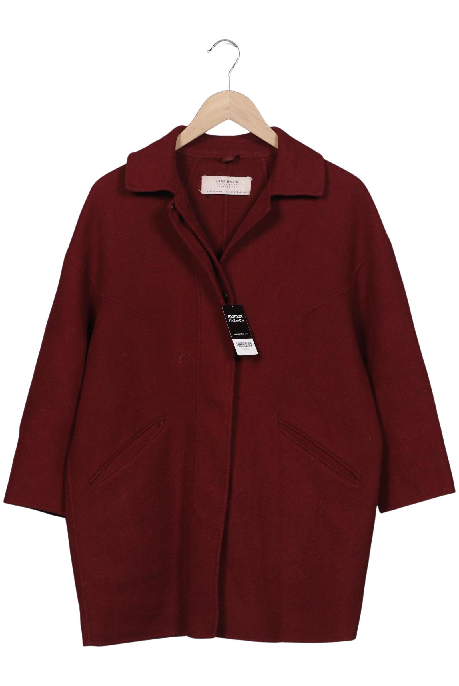 

Zara Damen Mantel, rot, Gr. 36