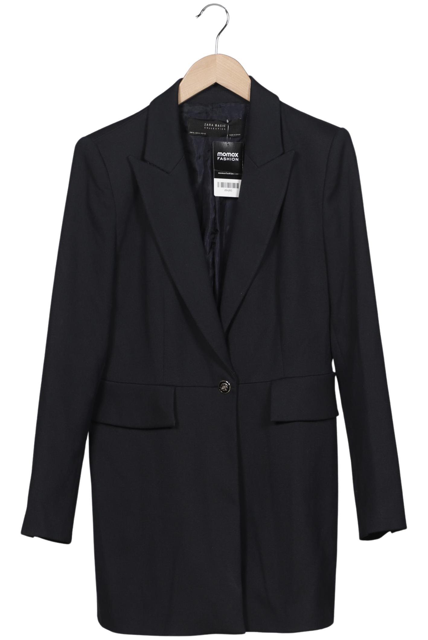 

Zara Damen Mantel, marineblau, Gr. 44