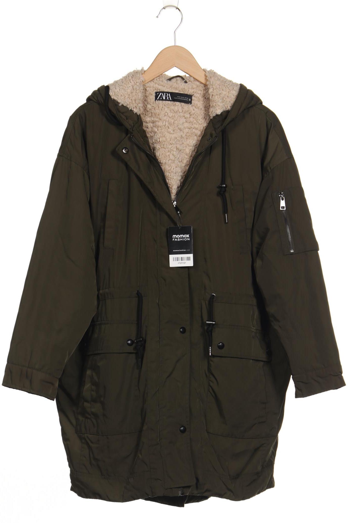 

Zara Damen Mantel, grün, Gr. 36